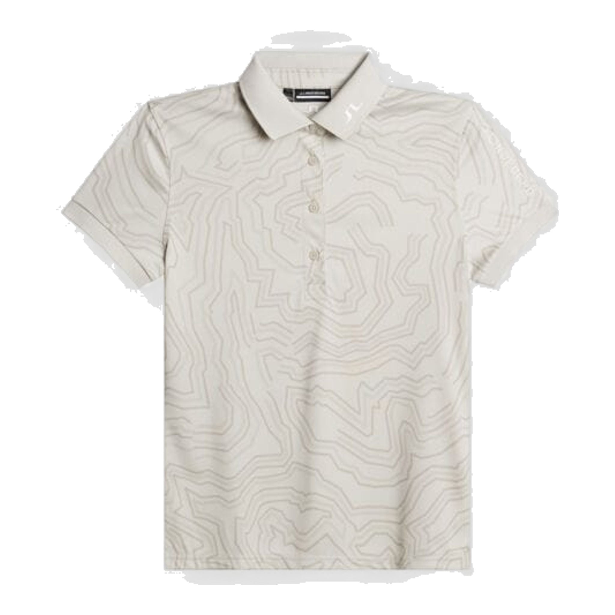 J. Lindeberg Tour Tech Print Polo Damen