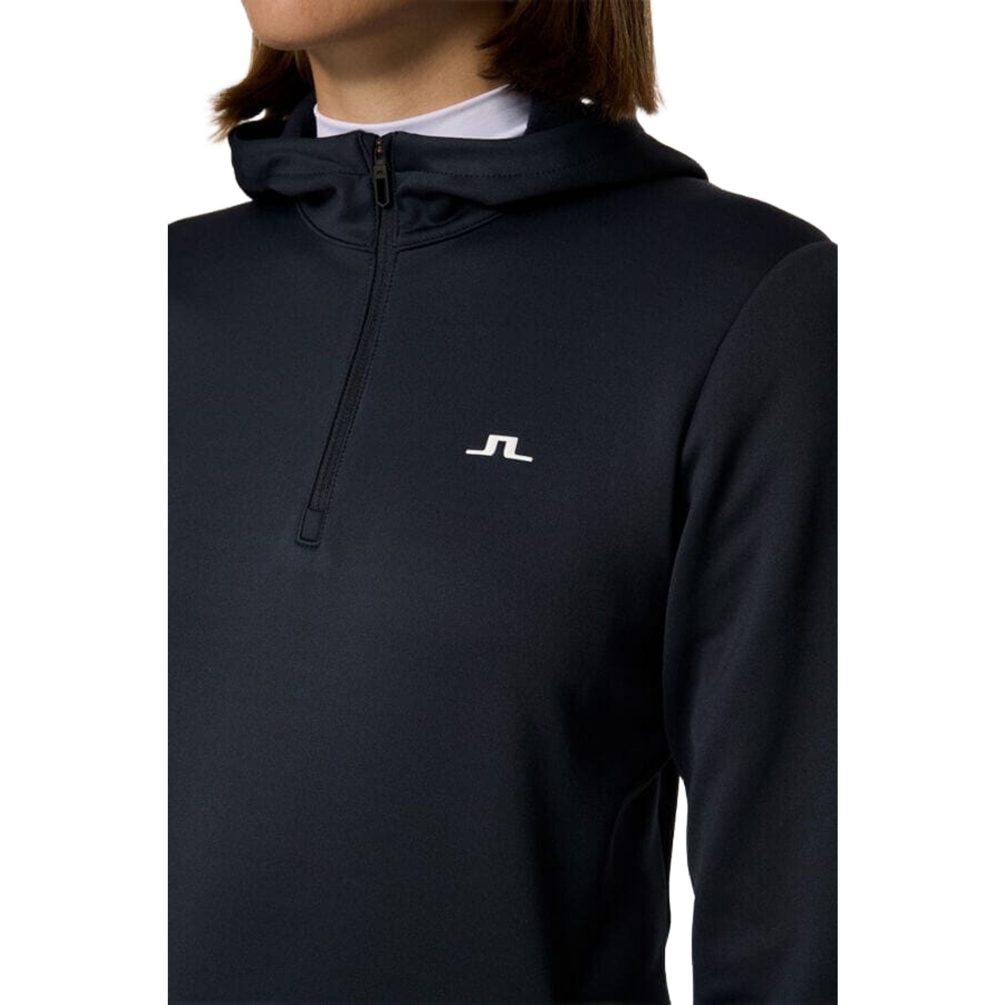 J. Lindeberg Aerialle Quarter Zip Kapuzenjacke Damen
