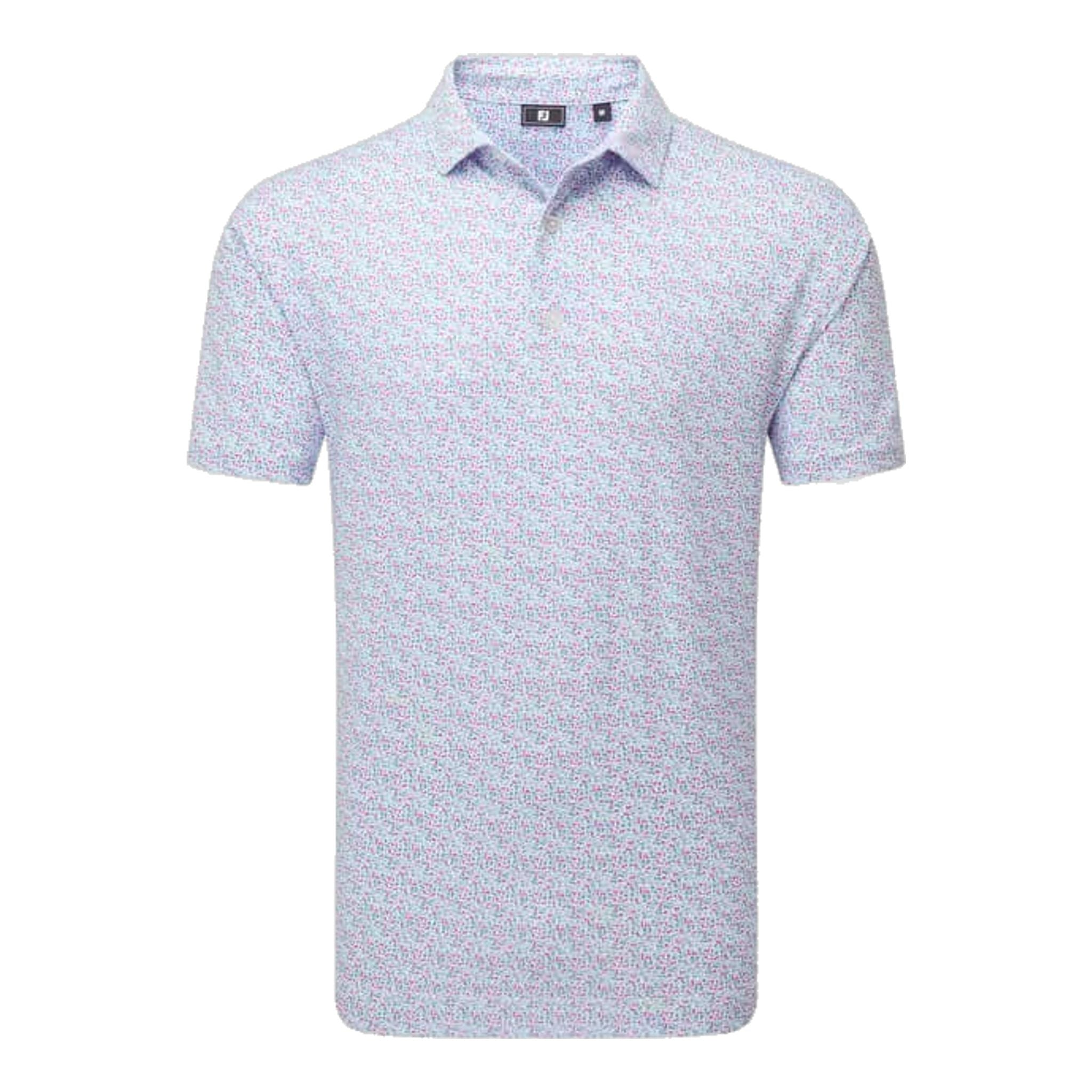 Footjoy Gamer Print Pique Polo Herren