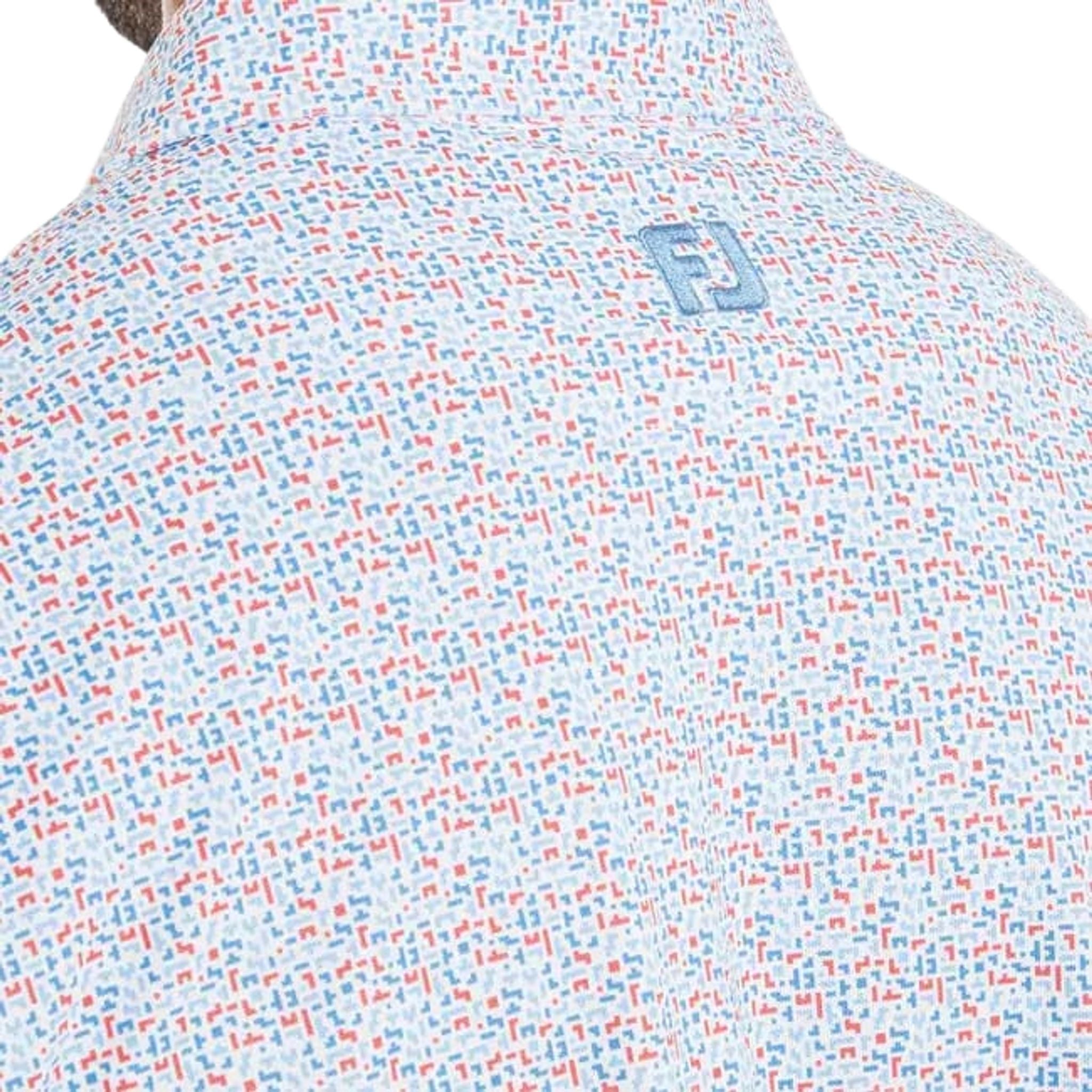 Footjoy Gamer Print Pique Polo Herren