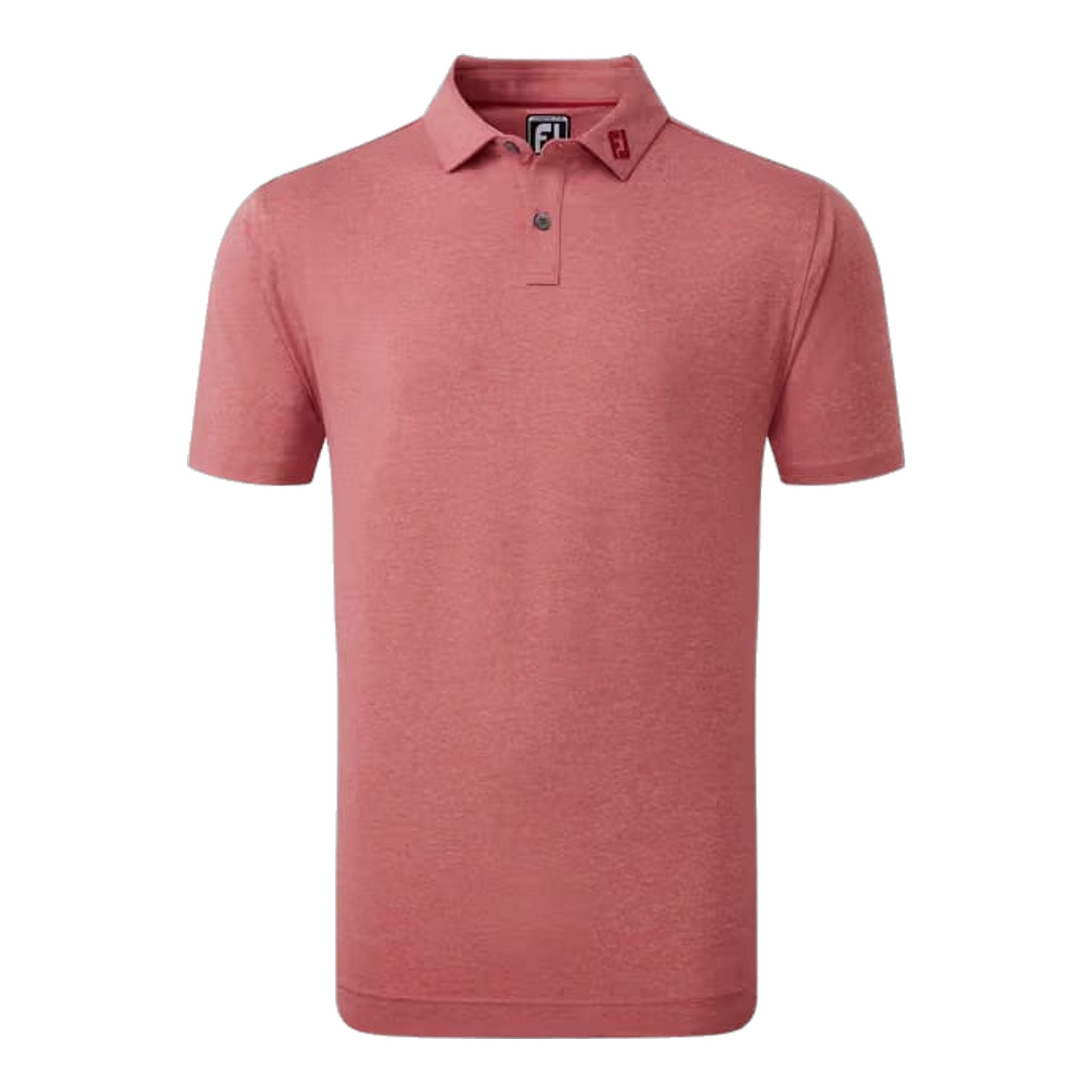 Footjoy Heather Self Collar Lisle Polo Herren
