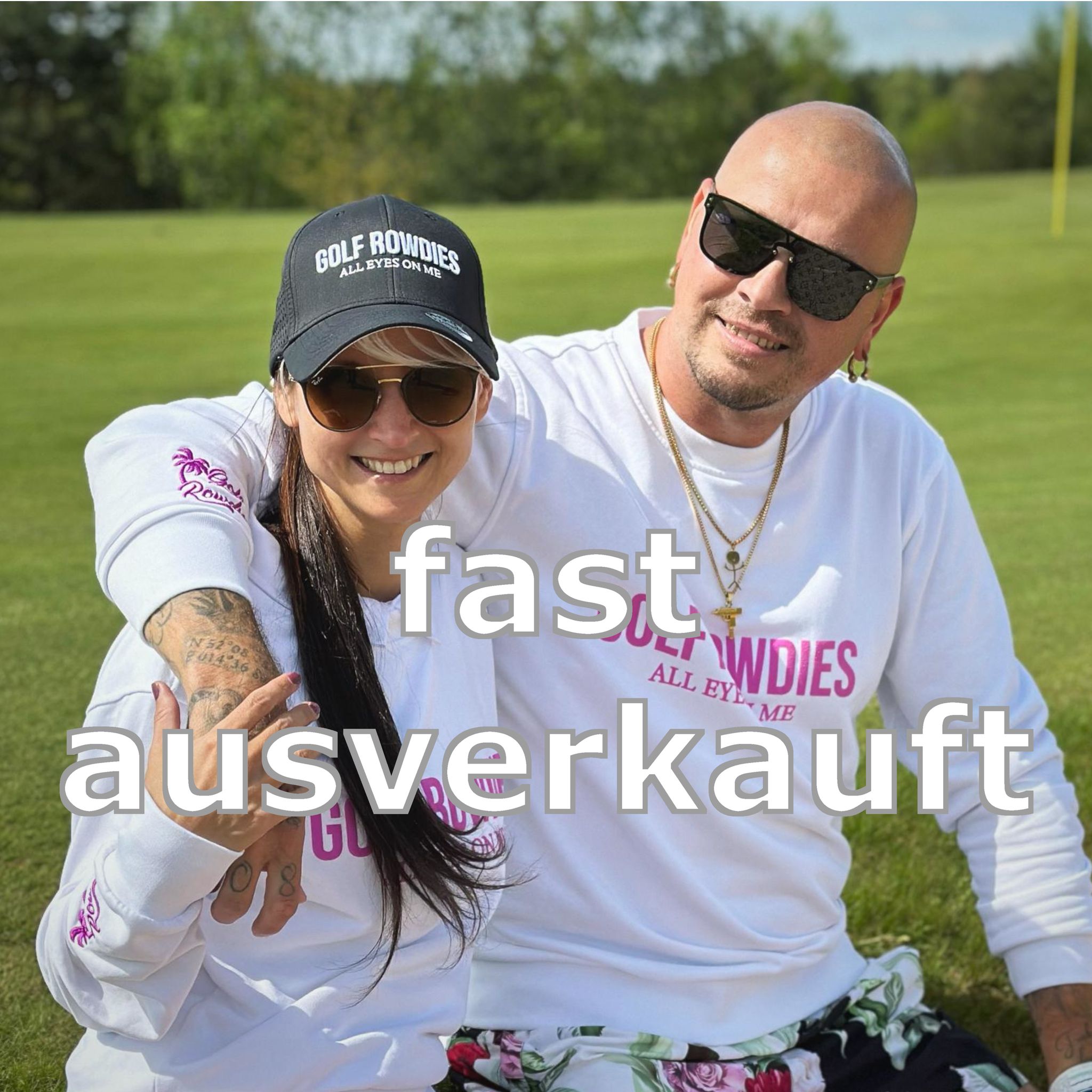 Golf Rowdies All eyes on me Sweater Damen