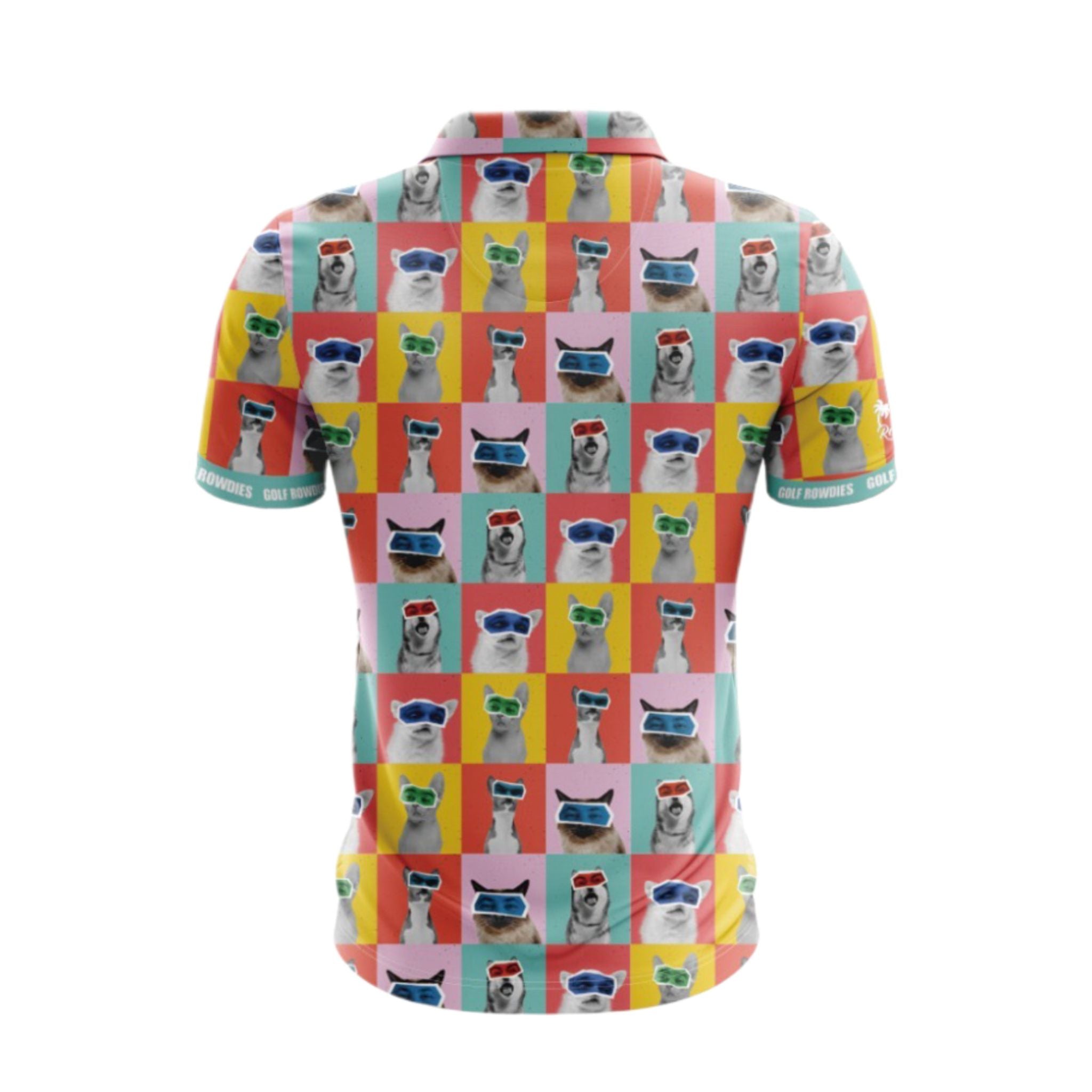 Golf Rowdies Cats & Dogs Polo Herren