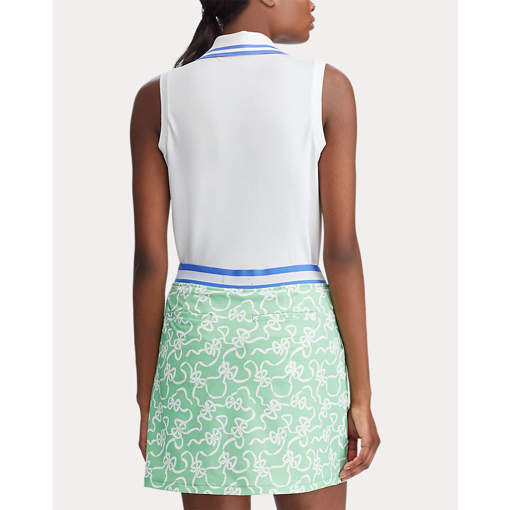 Ralph Lauren S/L Cricketsleevelessknit Golfpolo Damen