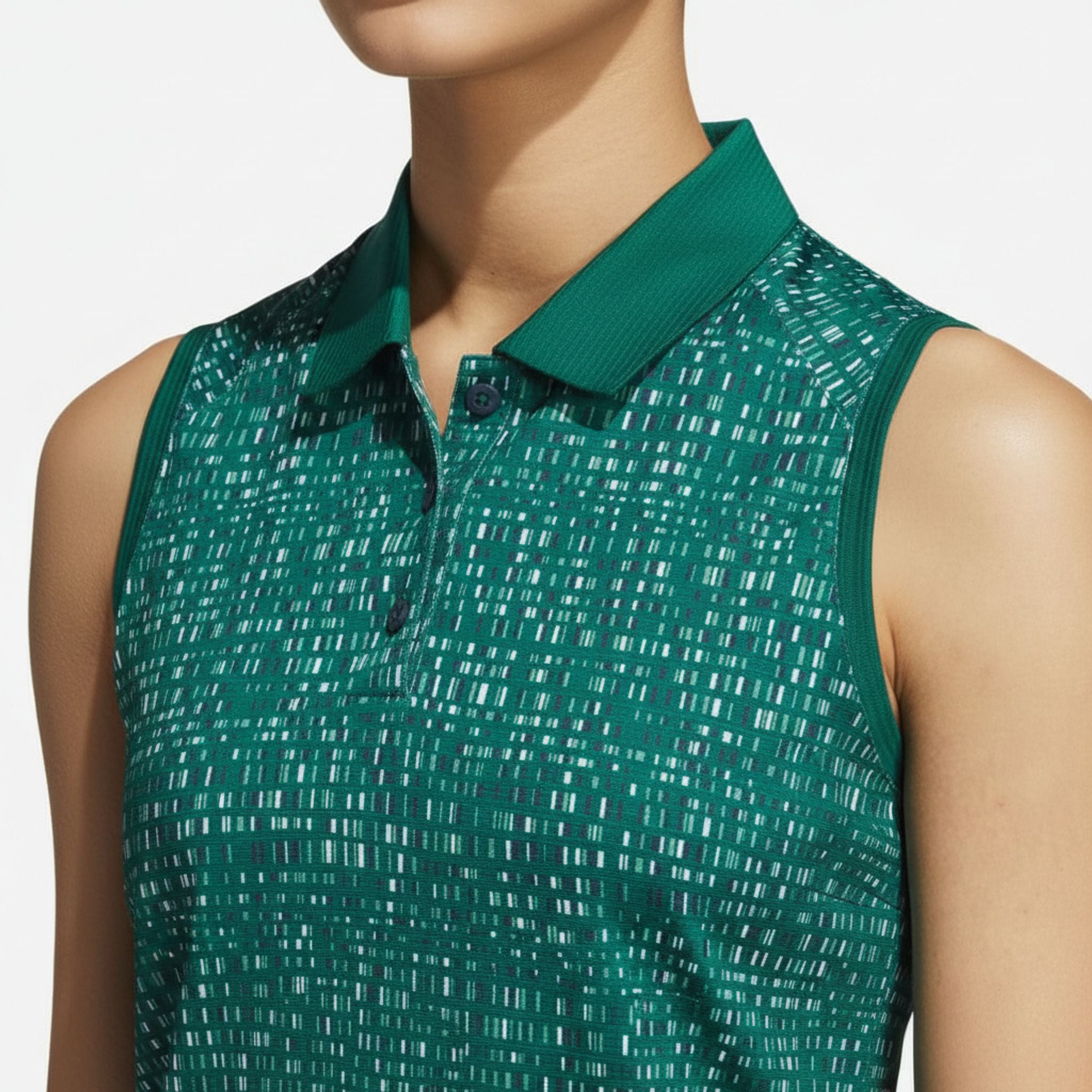 Adidas Ultimate365 Printed Sleeveless Polo Damen