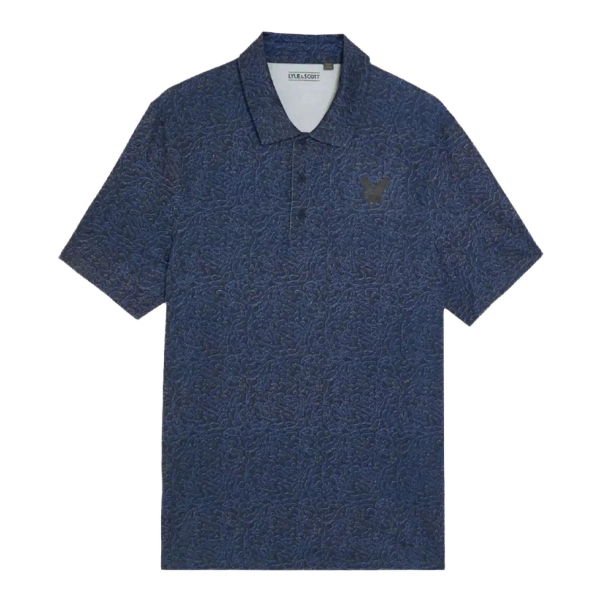 Lyle & Scott Micro Contour Printed Polo Herren