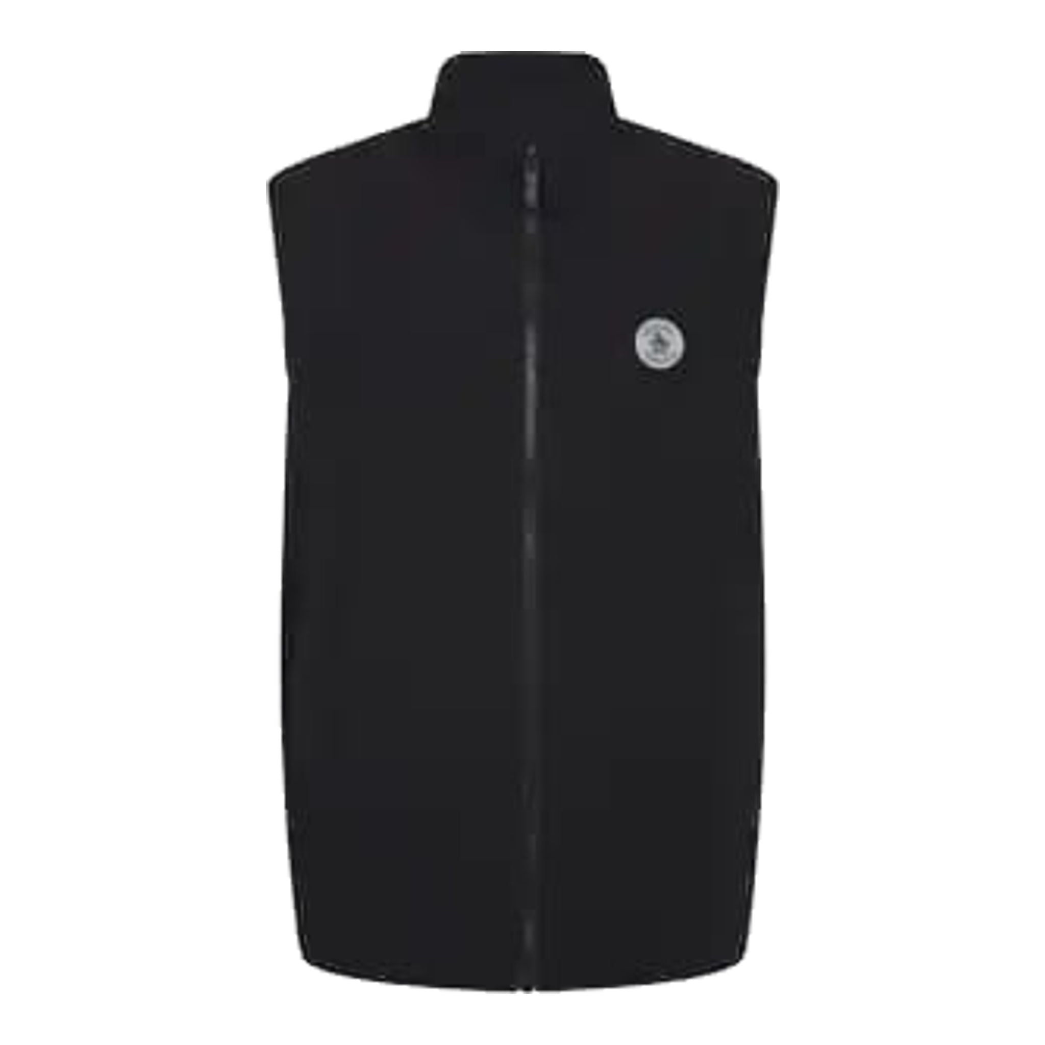 Original Penguin Full Zip Mixed Media Vest Herren