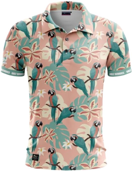 Golf Rowdies Parrot Polo