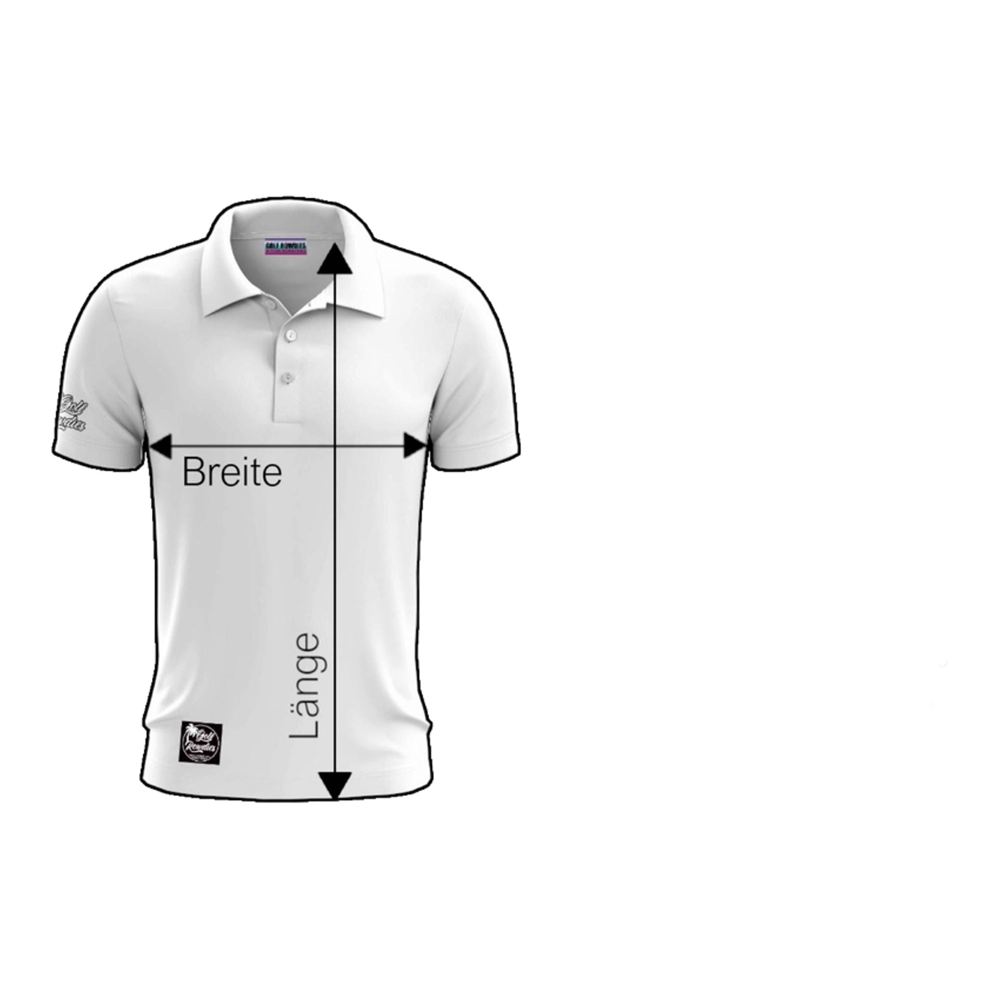 Golf Rowdies Skull Polo Herren