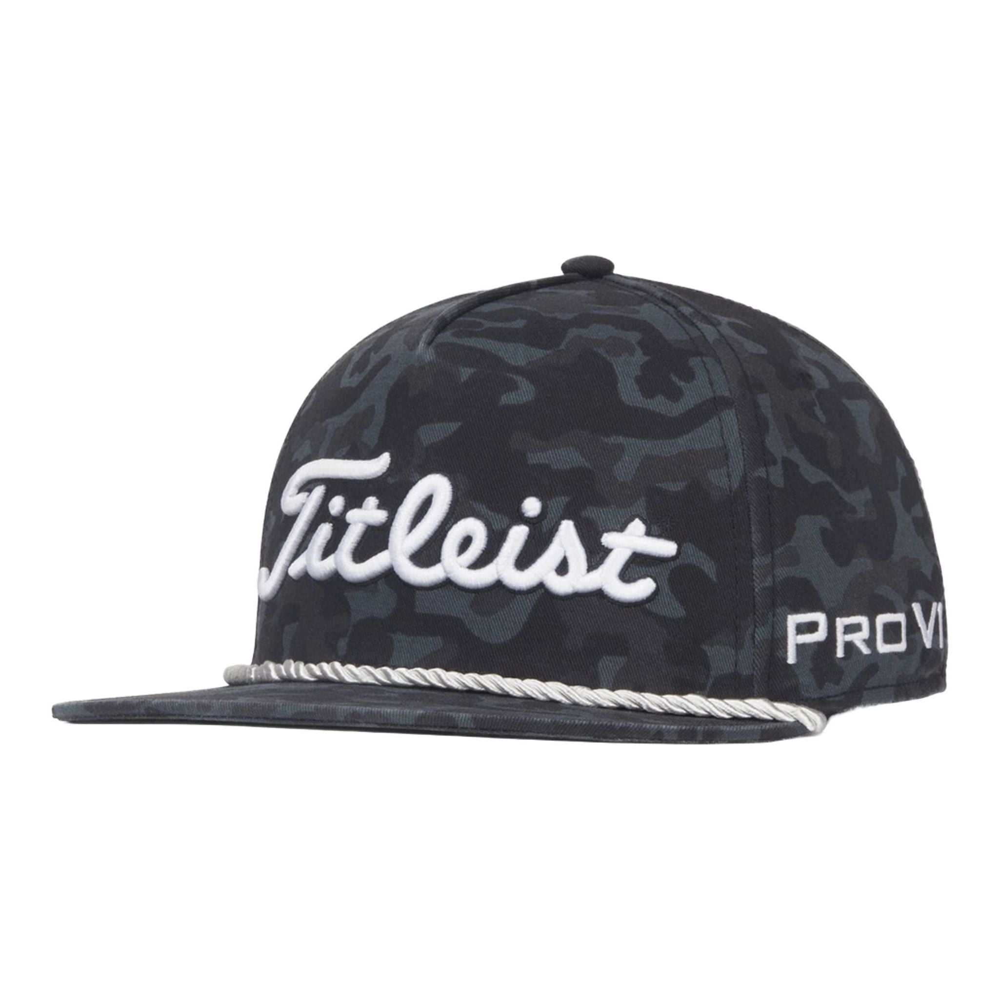 Titleist Tour Cotton Rope Flat Bill Kappe