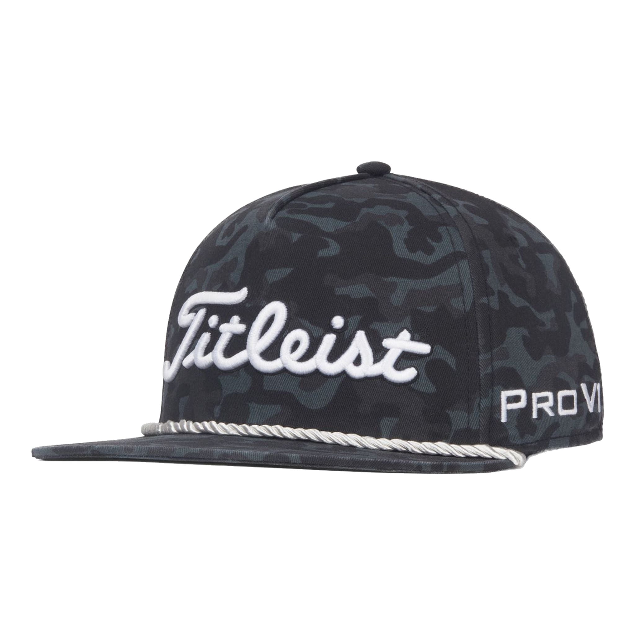 Titleist Tour Cotton Rope Flat Bill Kappe