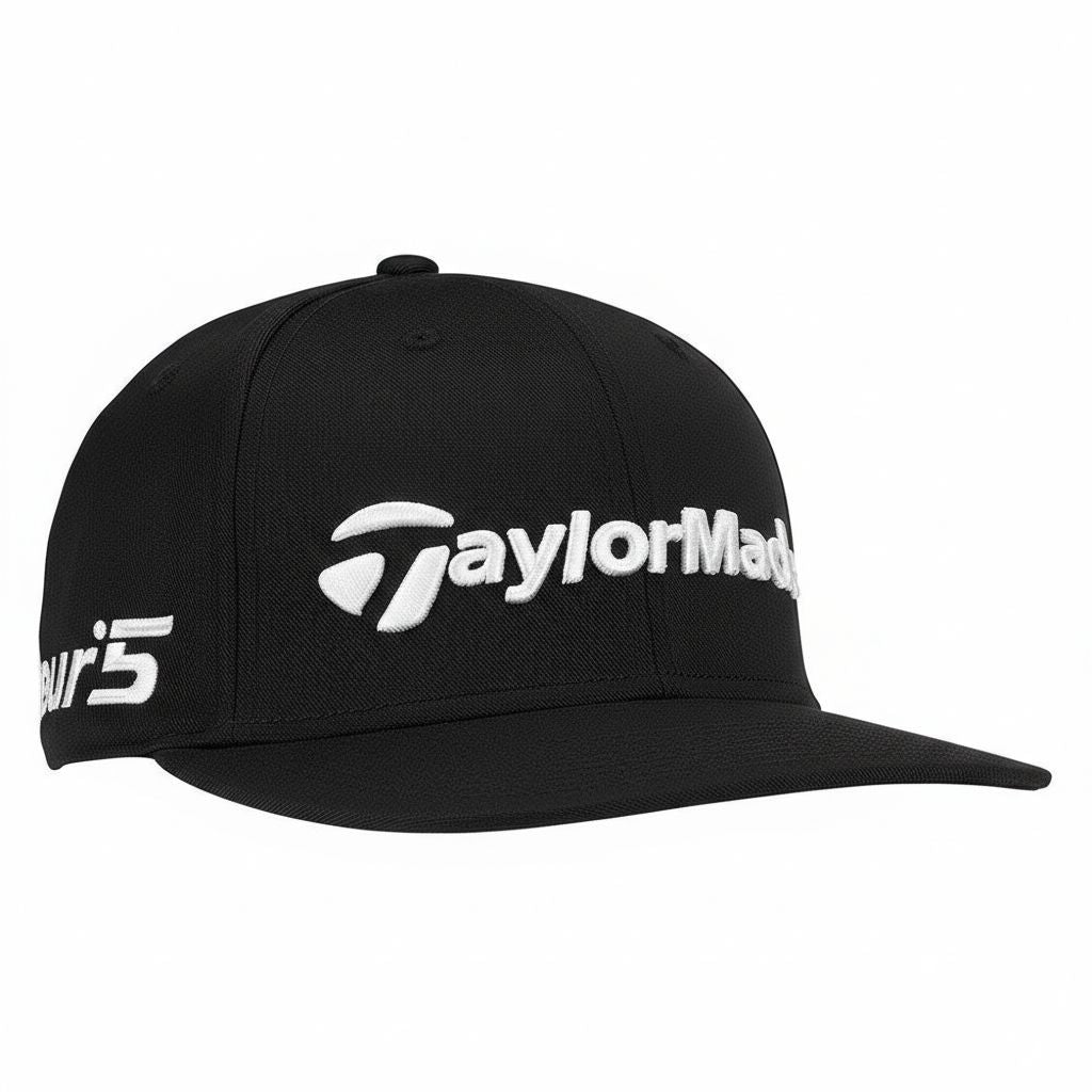 TaylorMade Tour Flatbill Kappe Herren Schwarz Herren