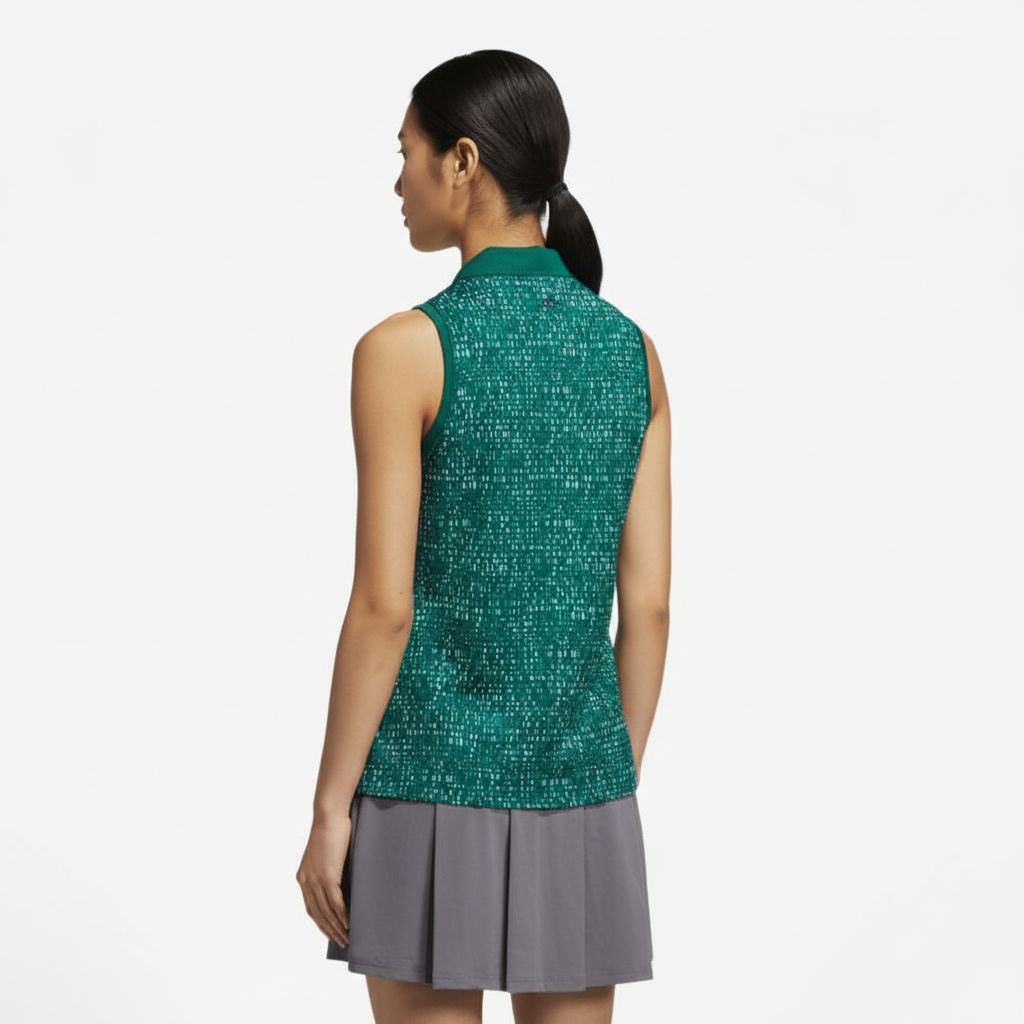 Adidas Ultimate365 Printed Sleeveless Polo Damen