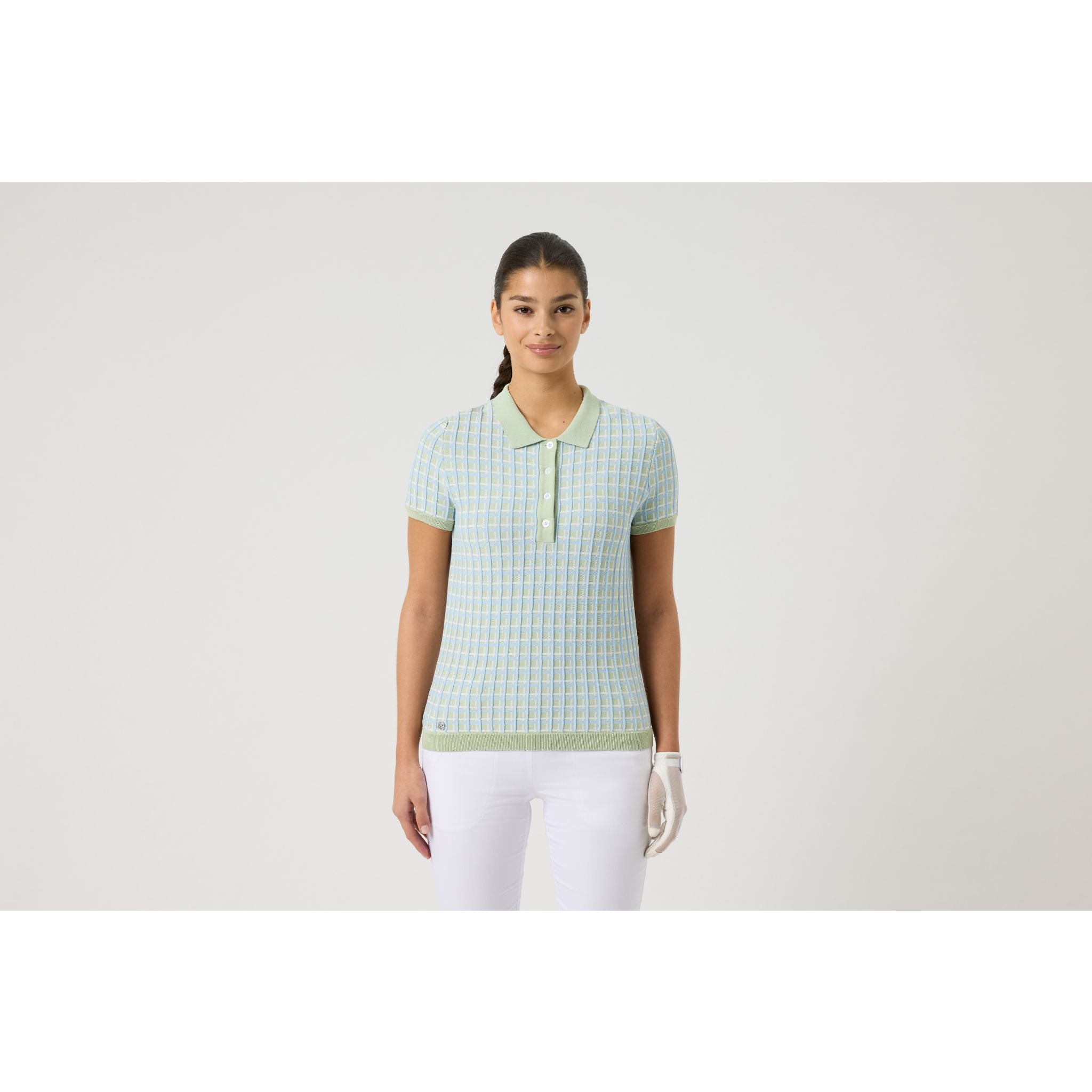 Daily Sports Knit SS Poloshirt Damen