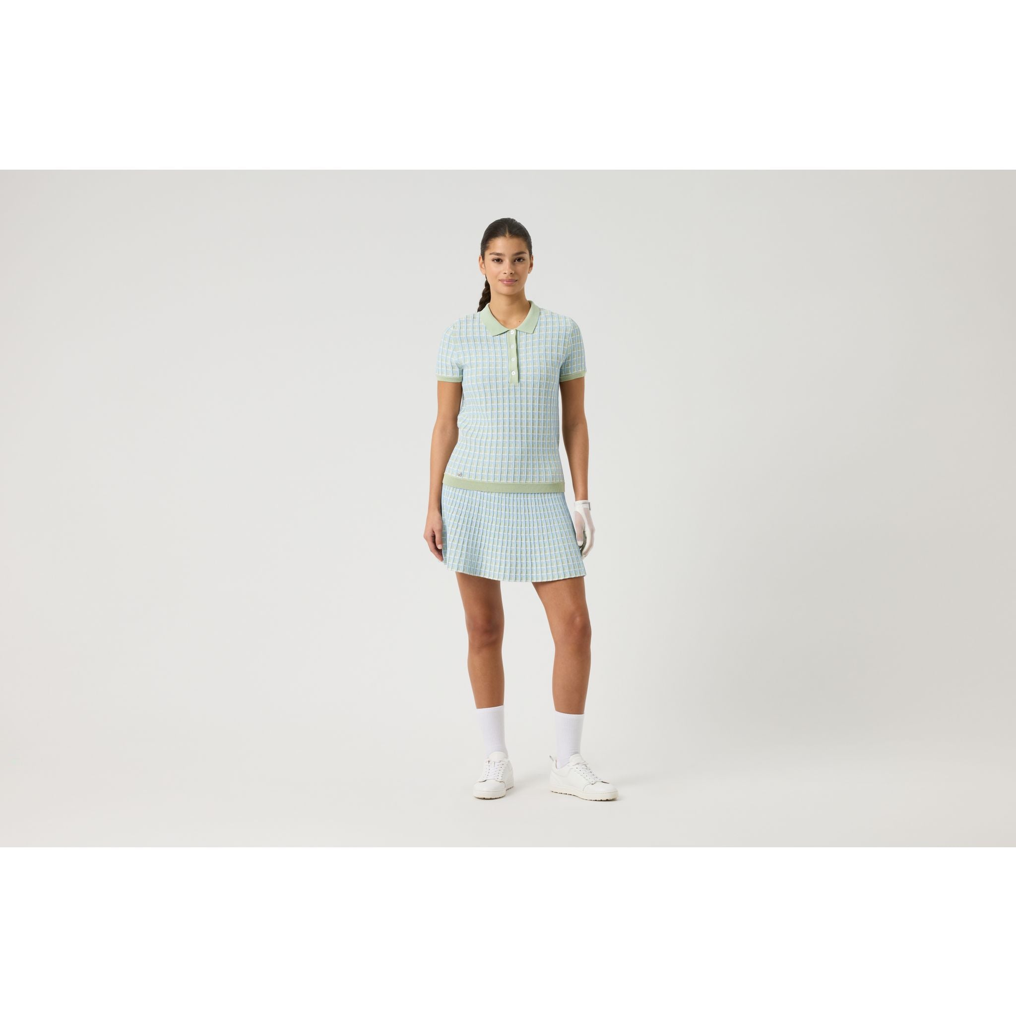 Daily Sports Knit SS Poloshirt Damen