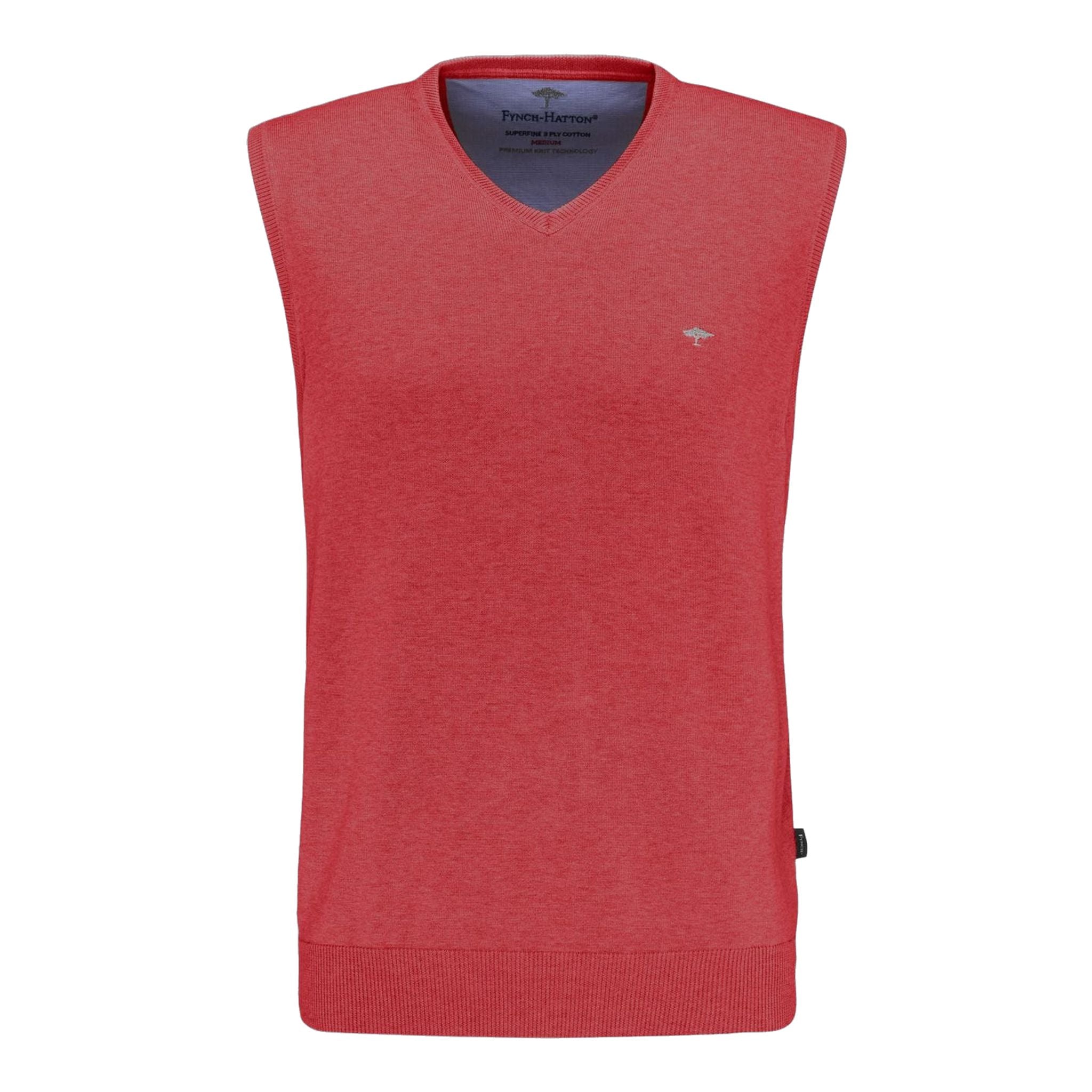 Fynch Hatton Pullunder Watermelon Herren