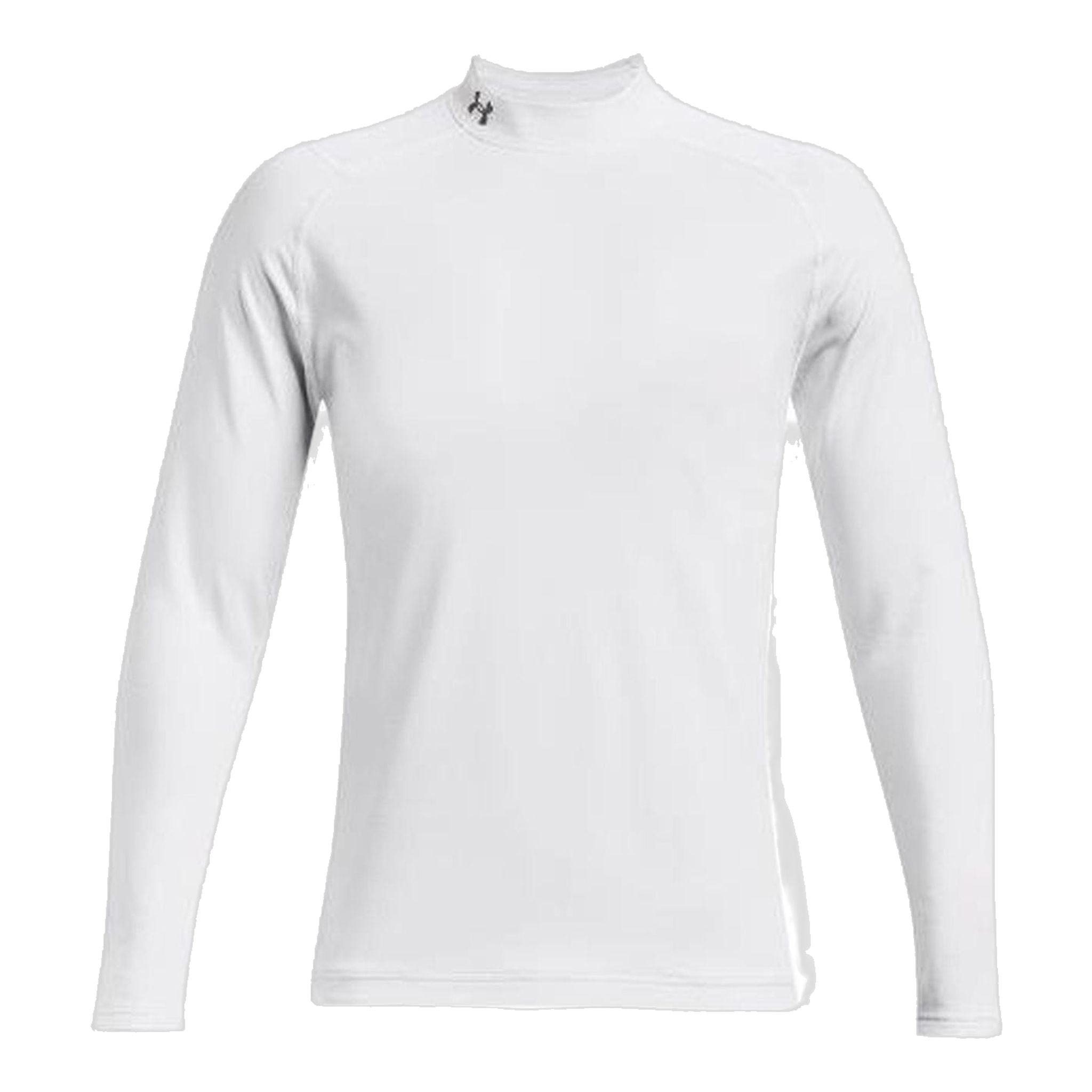 Under Armour ColdGear Mock Langarmshirt Weiß Herren