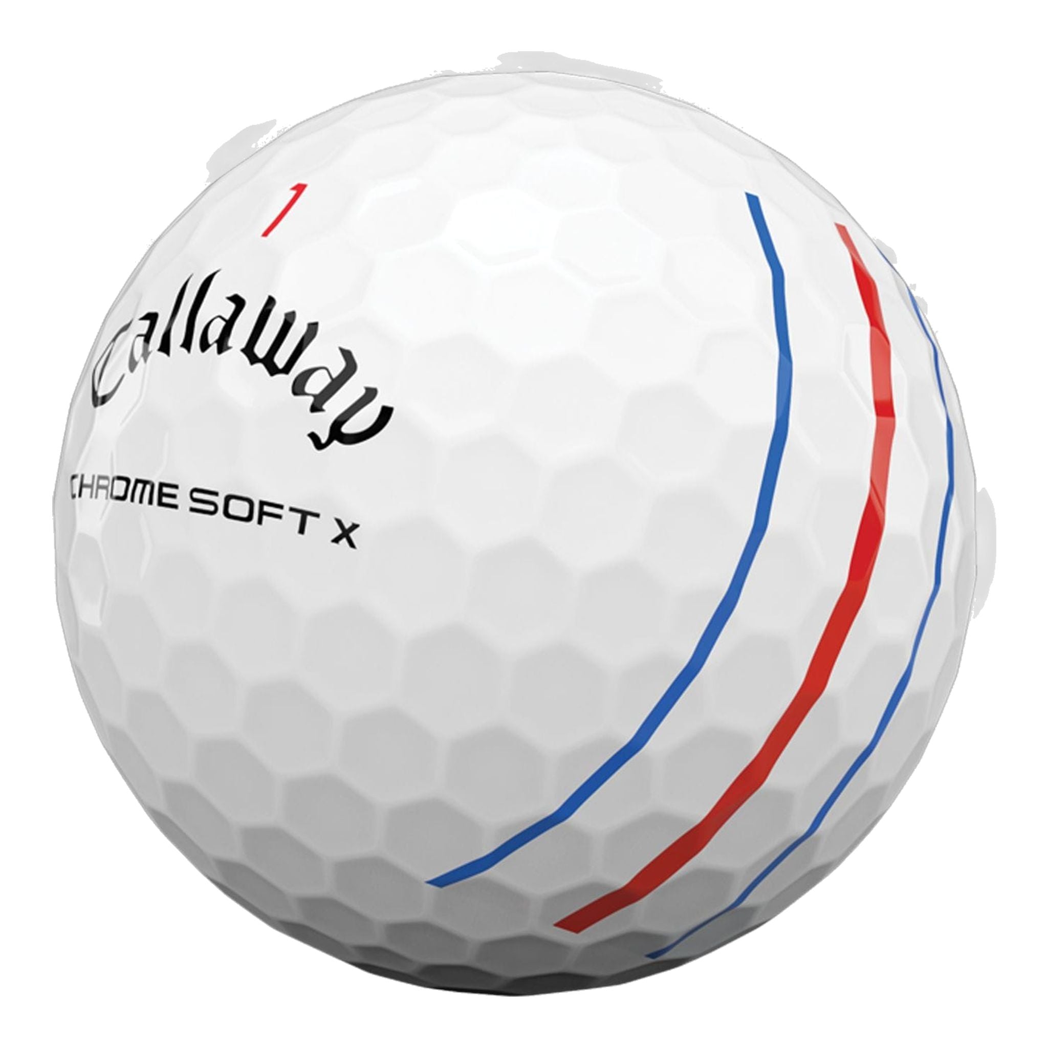 Callaway Chrome Soft X Triple Track (20) [12Bälle] Weiß