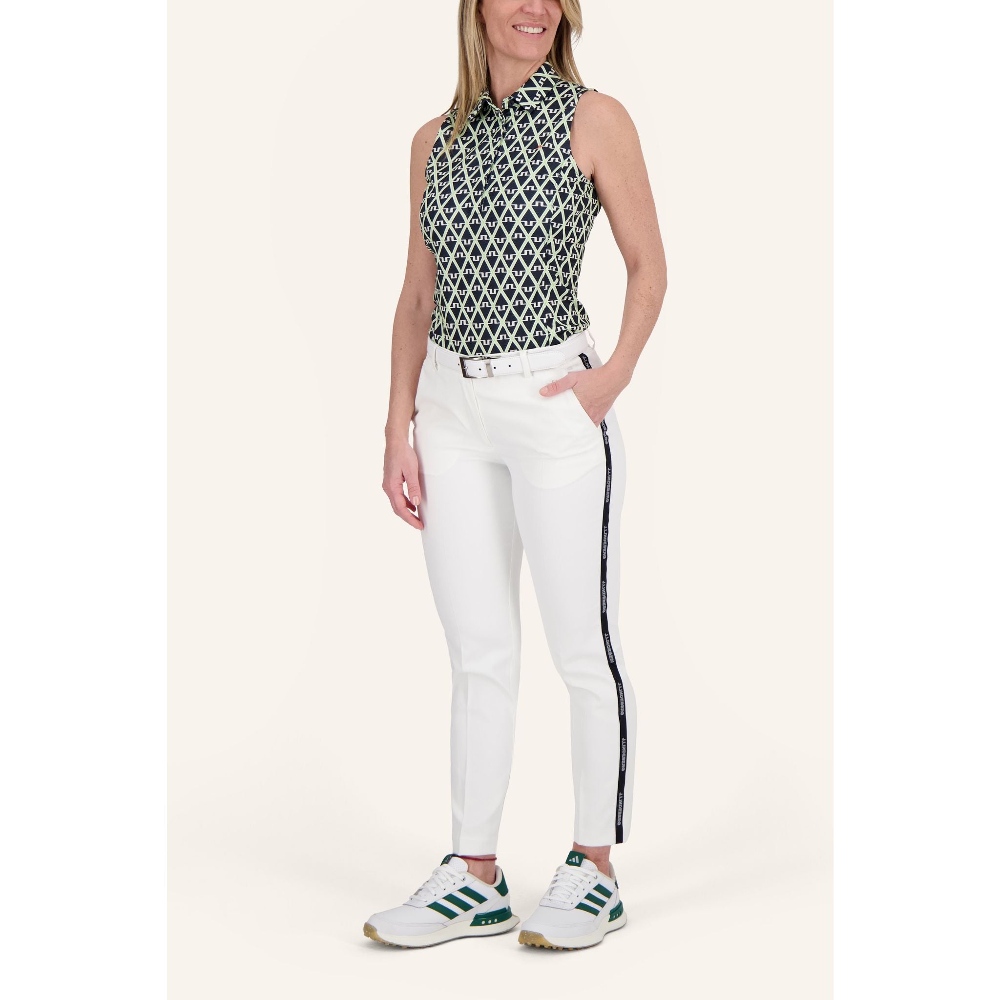 J. Lindeberg Meghan Side Stripe Golfhose Damen