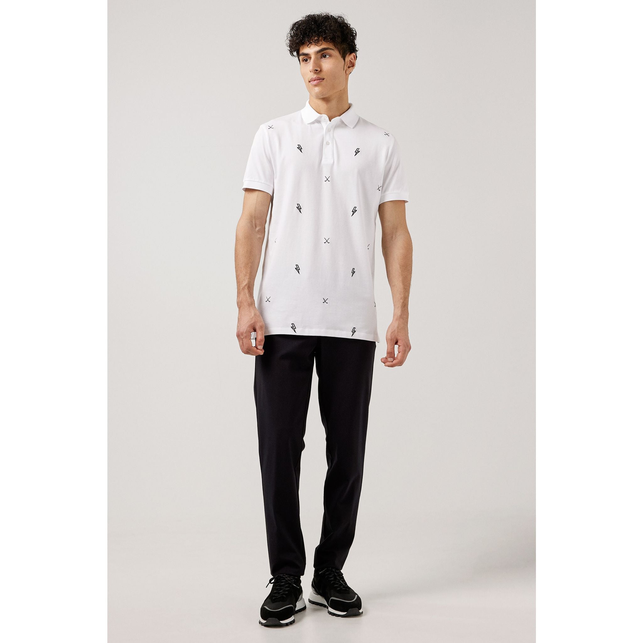 J. Lindeberg Jersey JL Strike Embroidery Herren