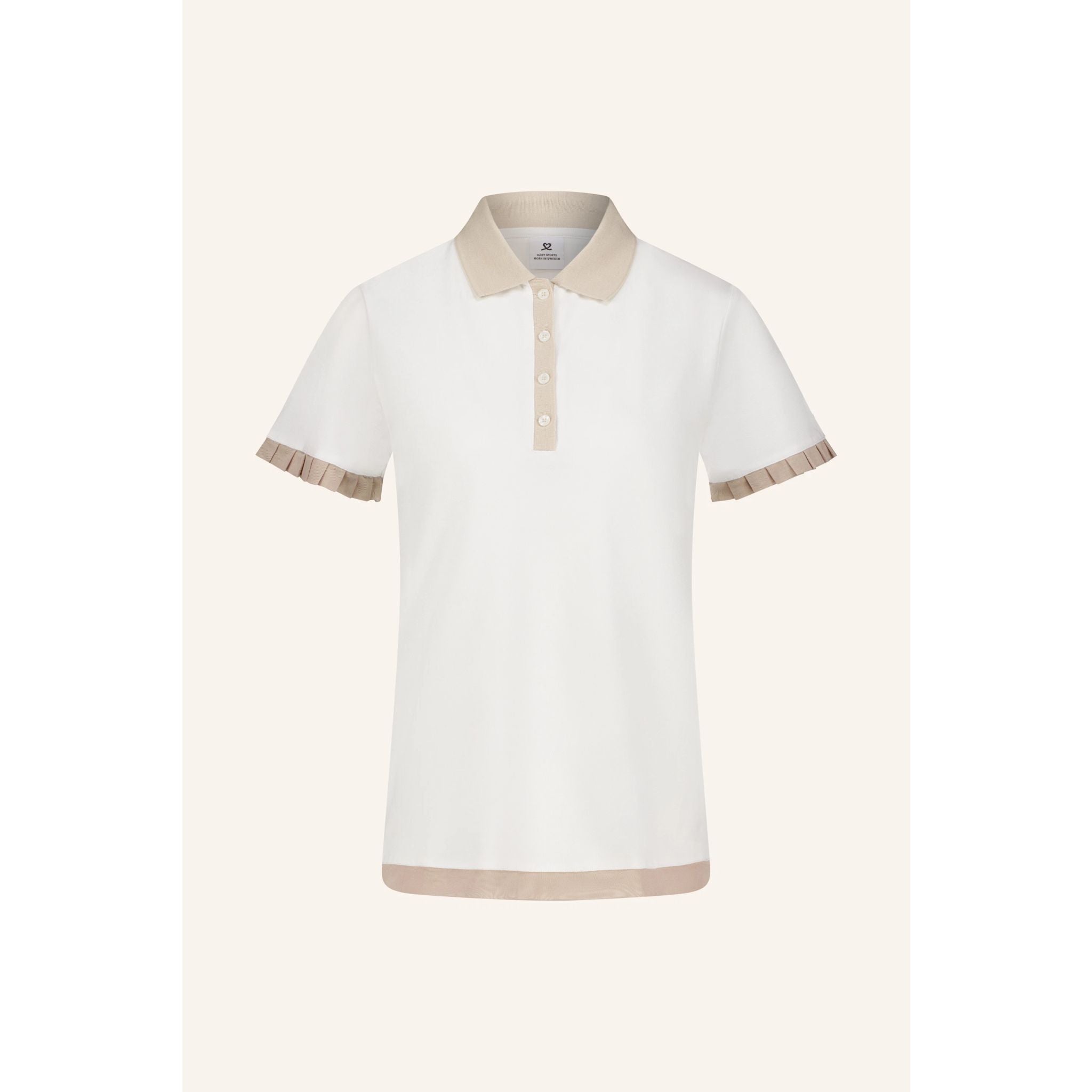 Daily Sports Pleat SS Poloshirt Damen