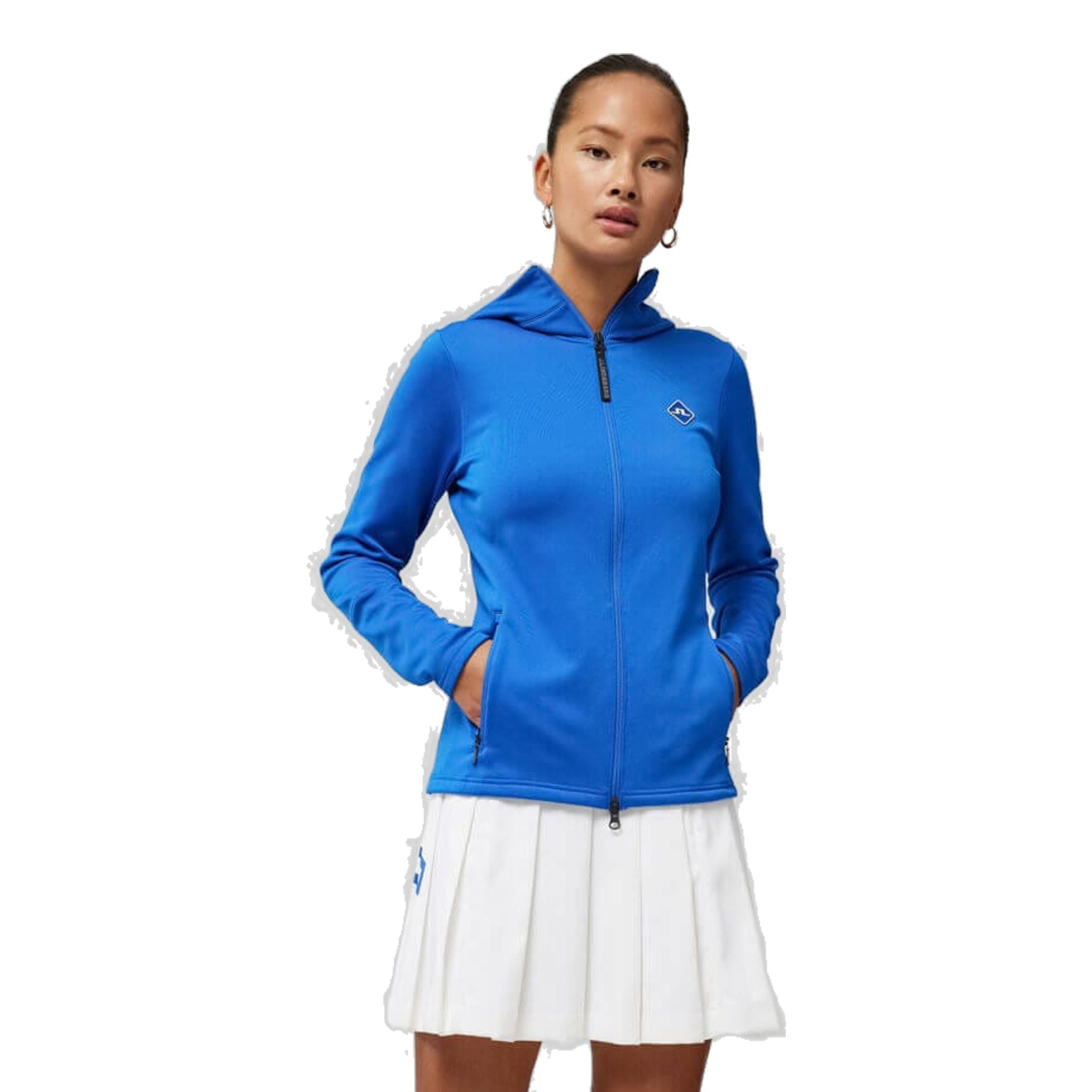 J. Lindeberg Aerial Hood Golf Sweater Damen