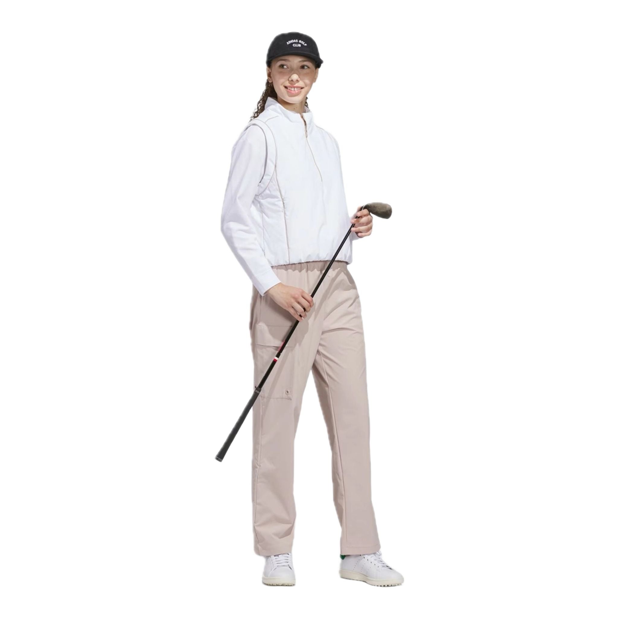 Adidas Beyond Twistweave Loose Quarter-Zip Weste Damen