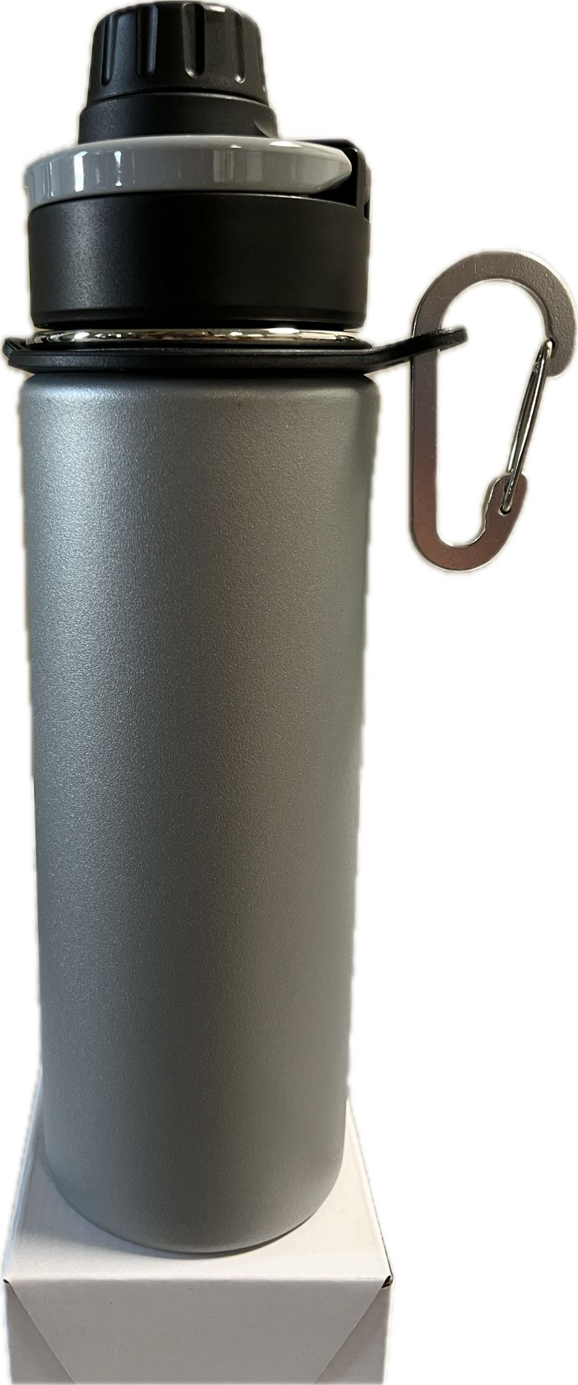 Country Club Thermo Trinkflasche 600ml mit Sportaufsatz weiß
