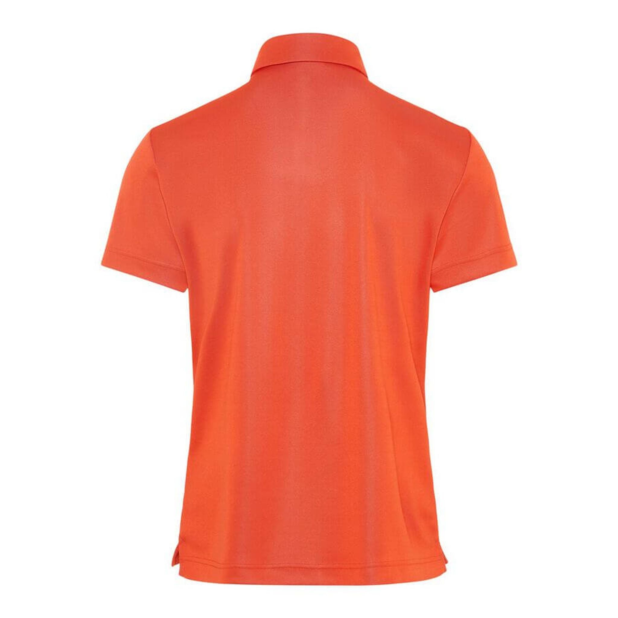 J. Lindeberg M Theo Reg Fit-TX Jaquard Polo Tomato Red Herren