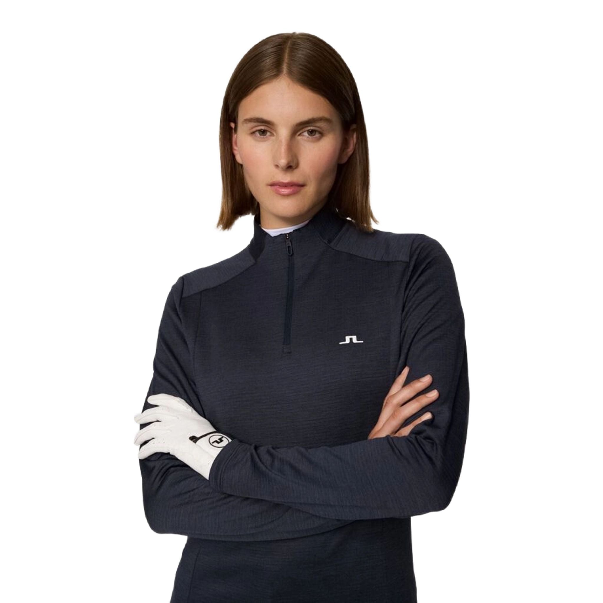 J. Lindeberg Steffi Quarter Zip Midlayer Damen