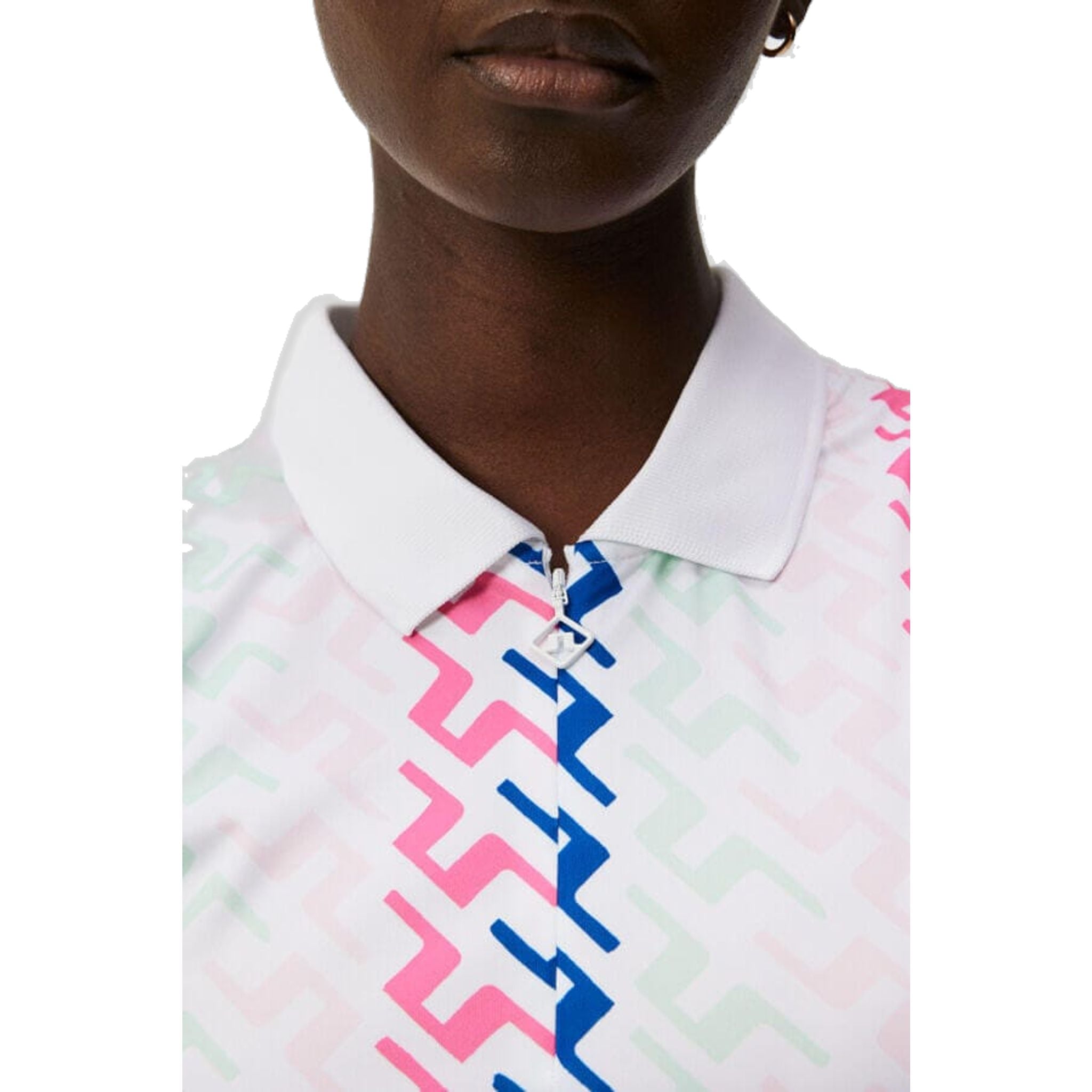 J. Lindeberg Annie Sleeveless Polo Shirt Painted Bridge Damen