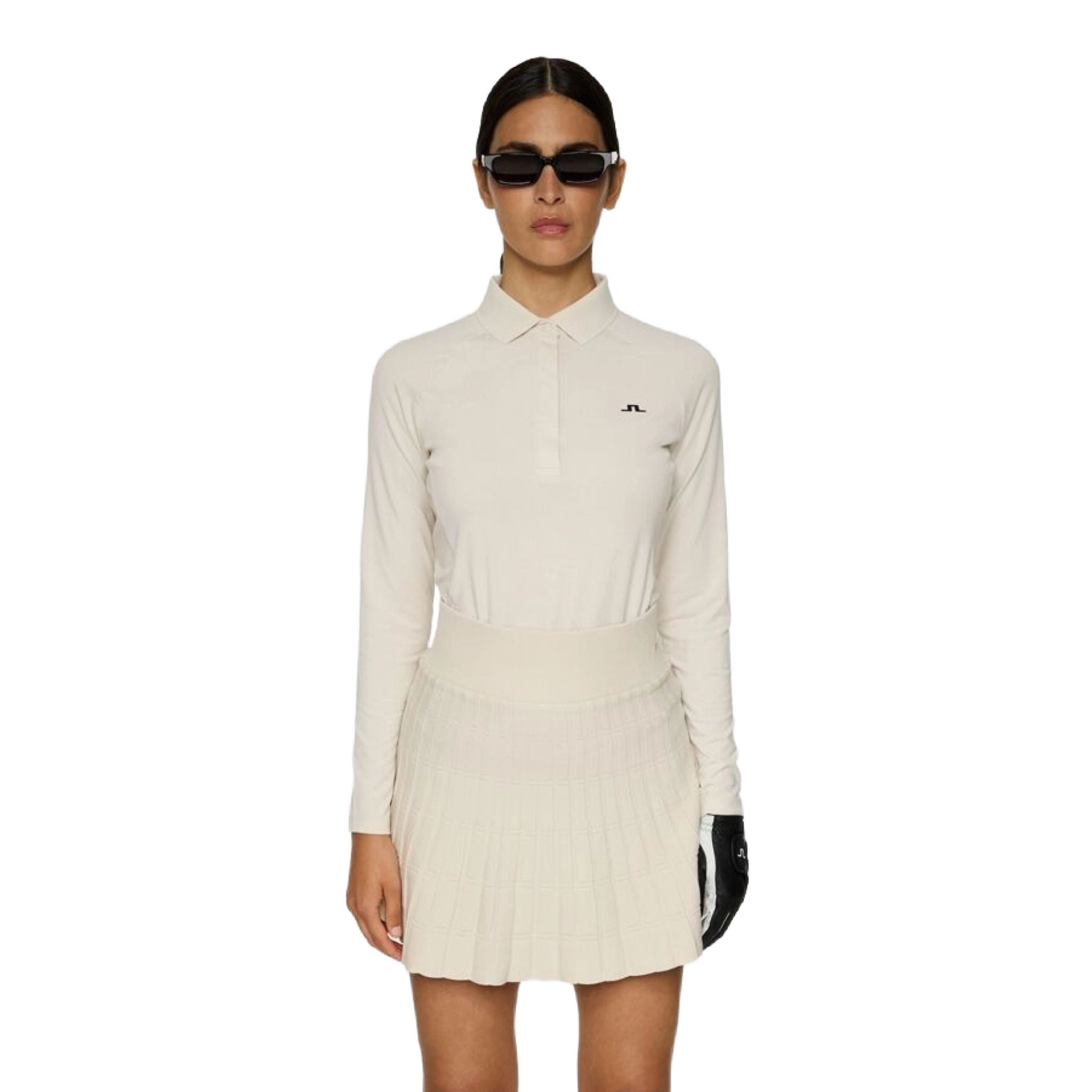 J. Lindeberg Flor Long Sleeve Polo Damen