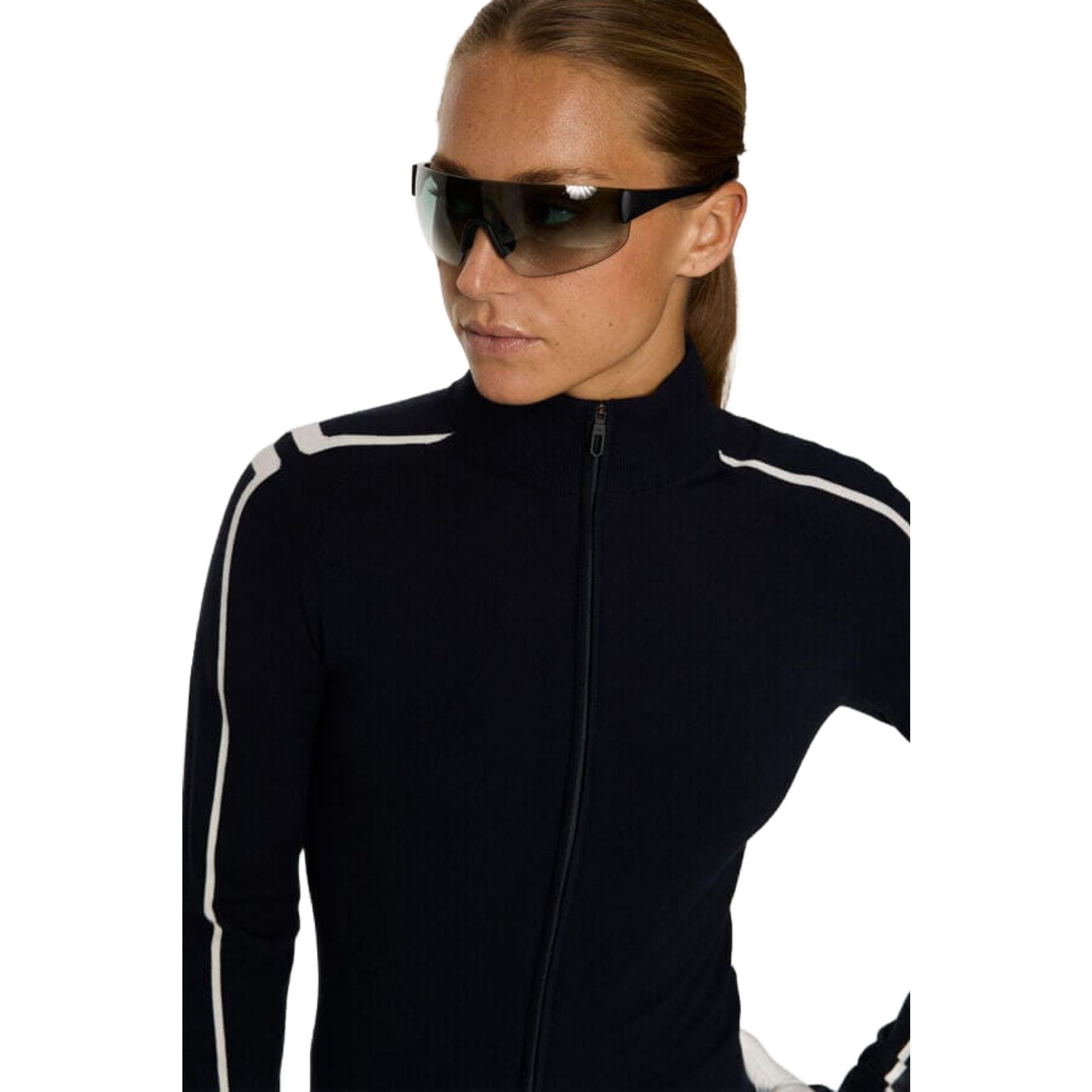 J. Lindeberg Aubree Knitted Zip Strickjacke Damen