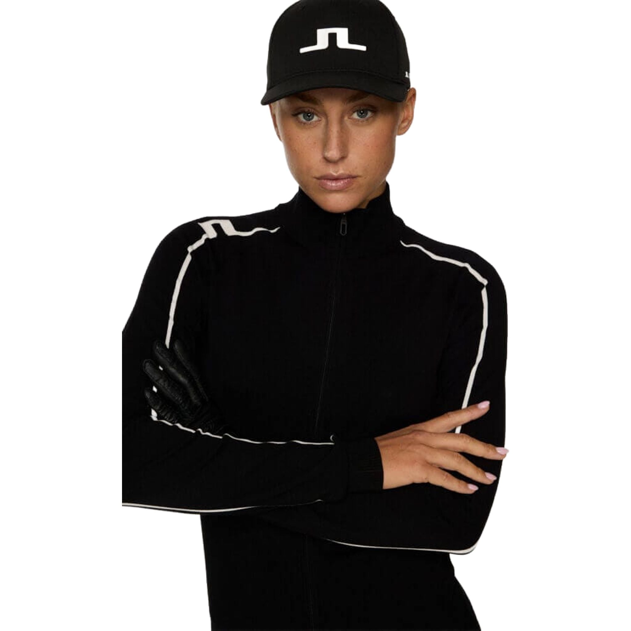 J. Lindeberg Aubree Knitted Zip Strickjacke Damen