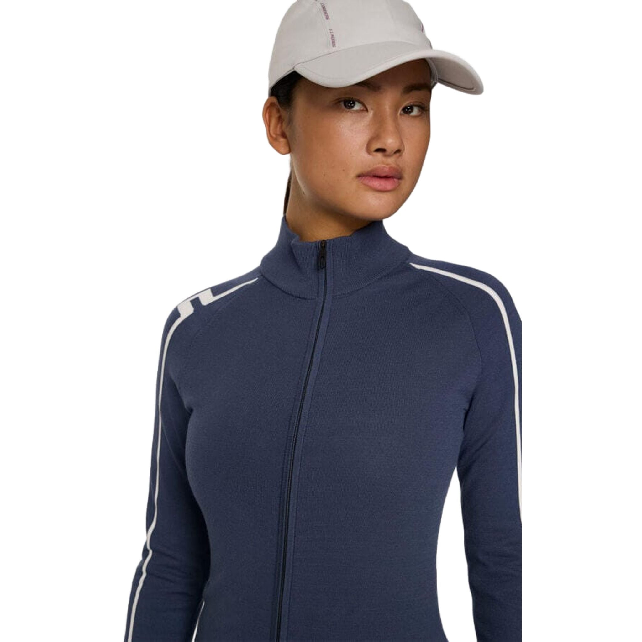 J. Lindeberg Aubree Knitted Zip Strickjacke Damen