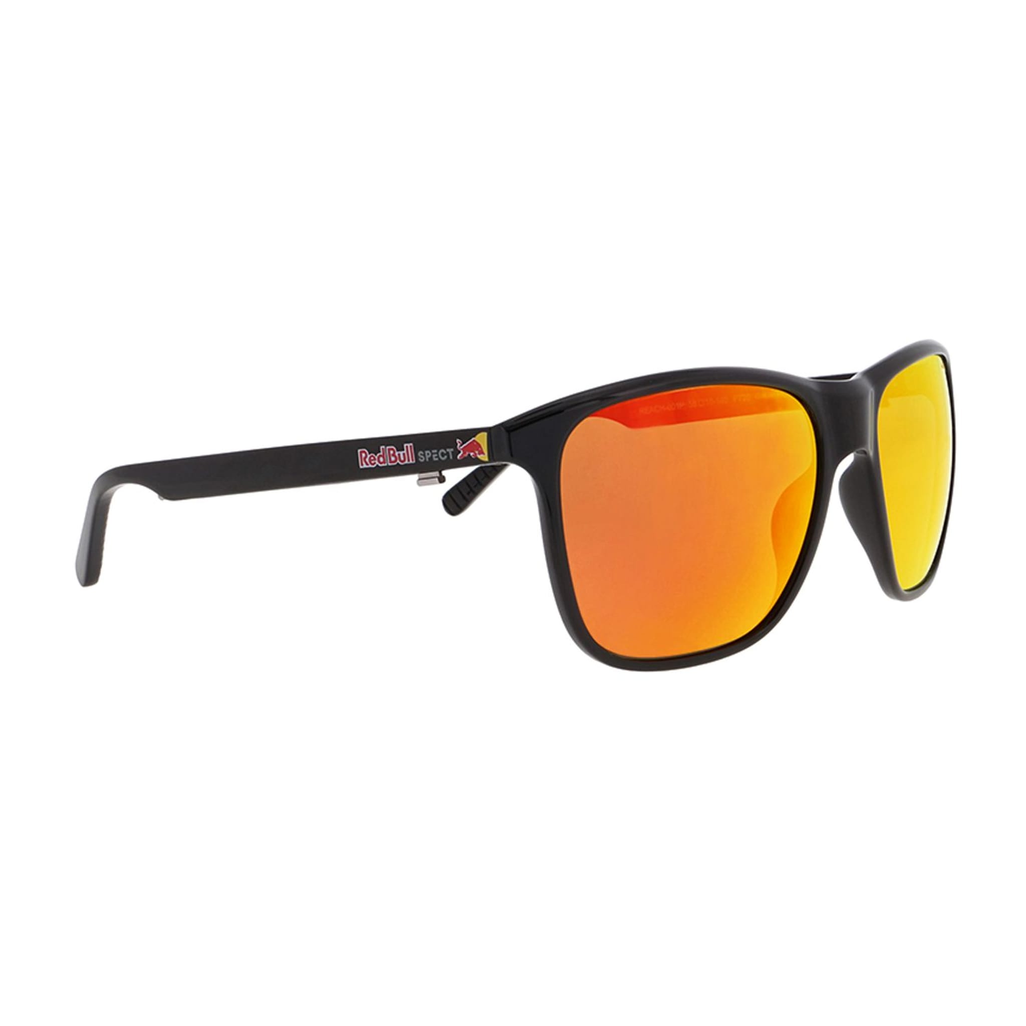 RedBull Spect Eyewear REACH Schwarz/Braun Red Mirror