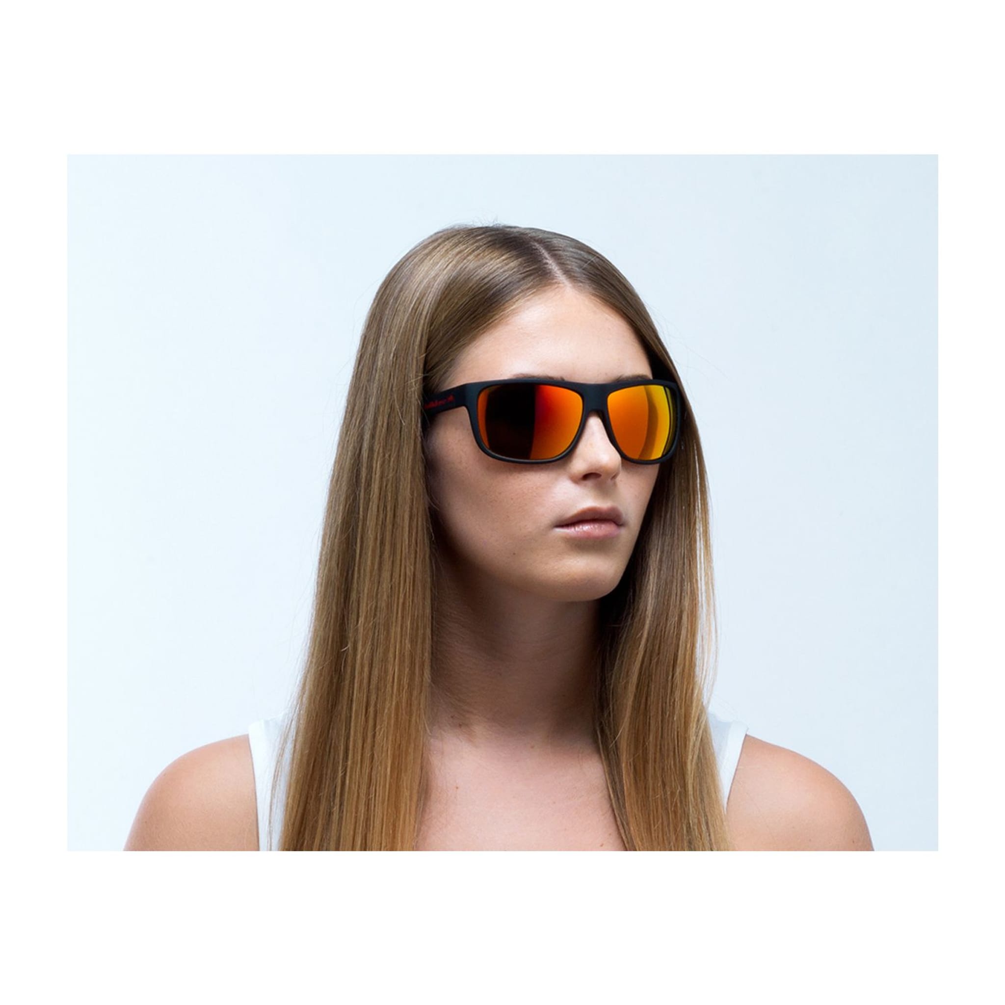 RedBull Spect Eyewear LOOM Schwarz/Braun Red Mirror
