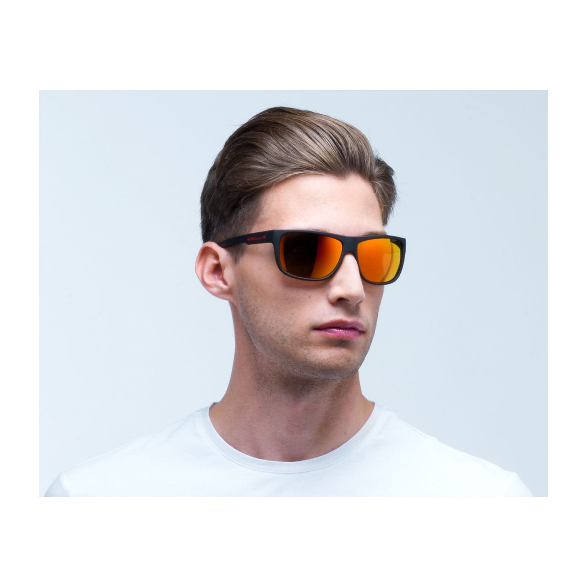 RedBull Spect Eyewear LOOM Schwarz/Braun Red Mirror