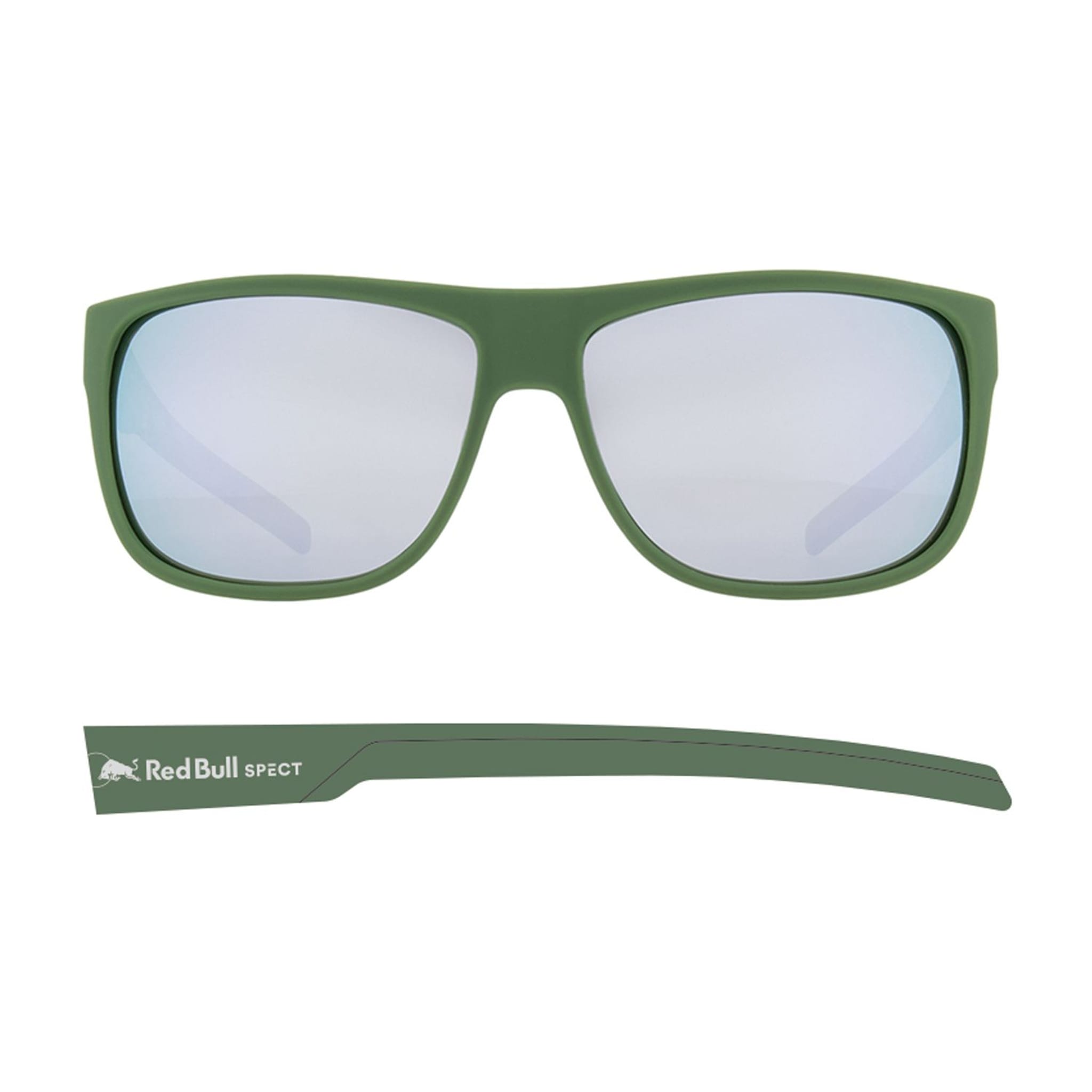 RedBull Spect Eyewear LOOM Grün/Smoke Silver Mirror