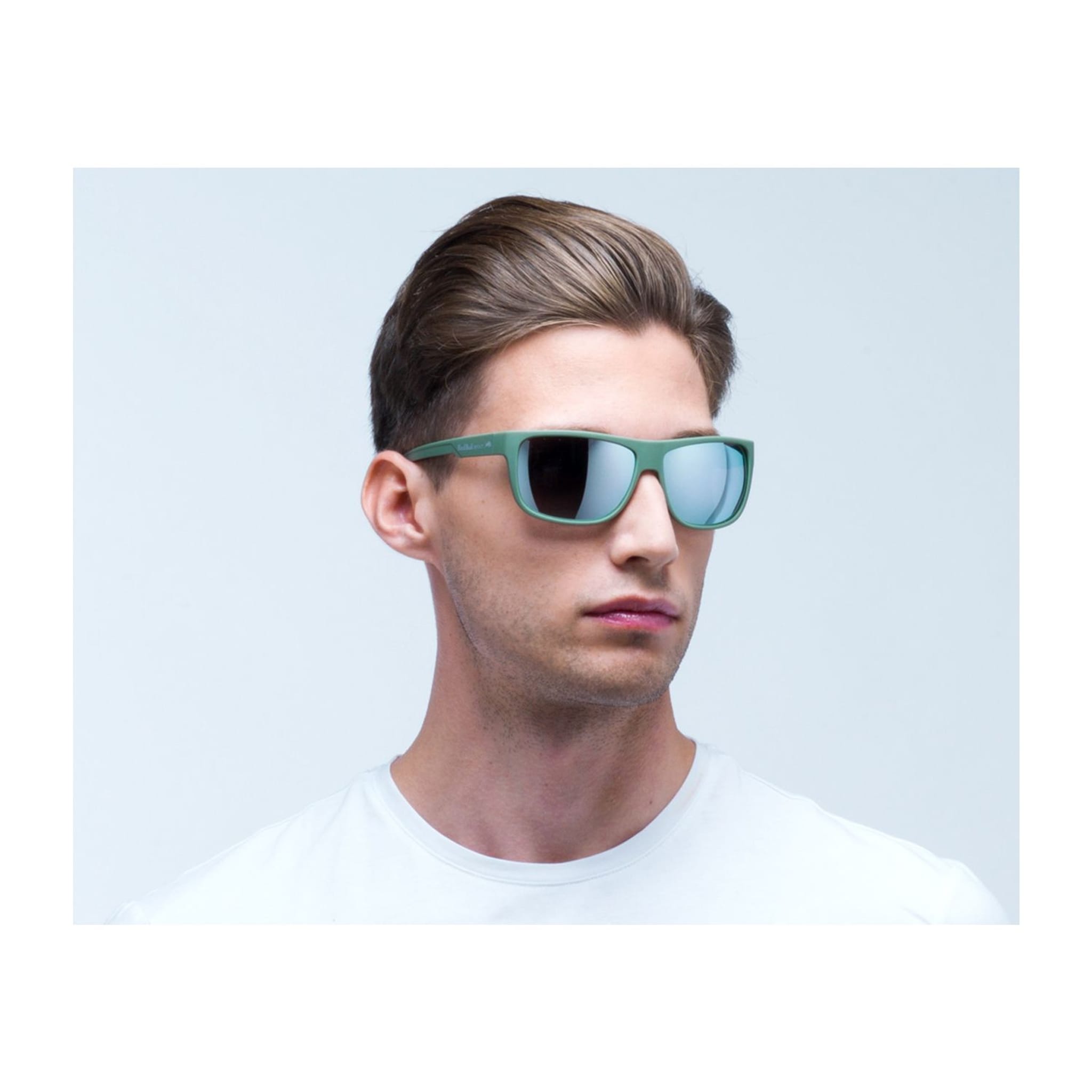 RedBull Spect Eyewear LOOM Grün/Smoke Silver Mirror