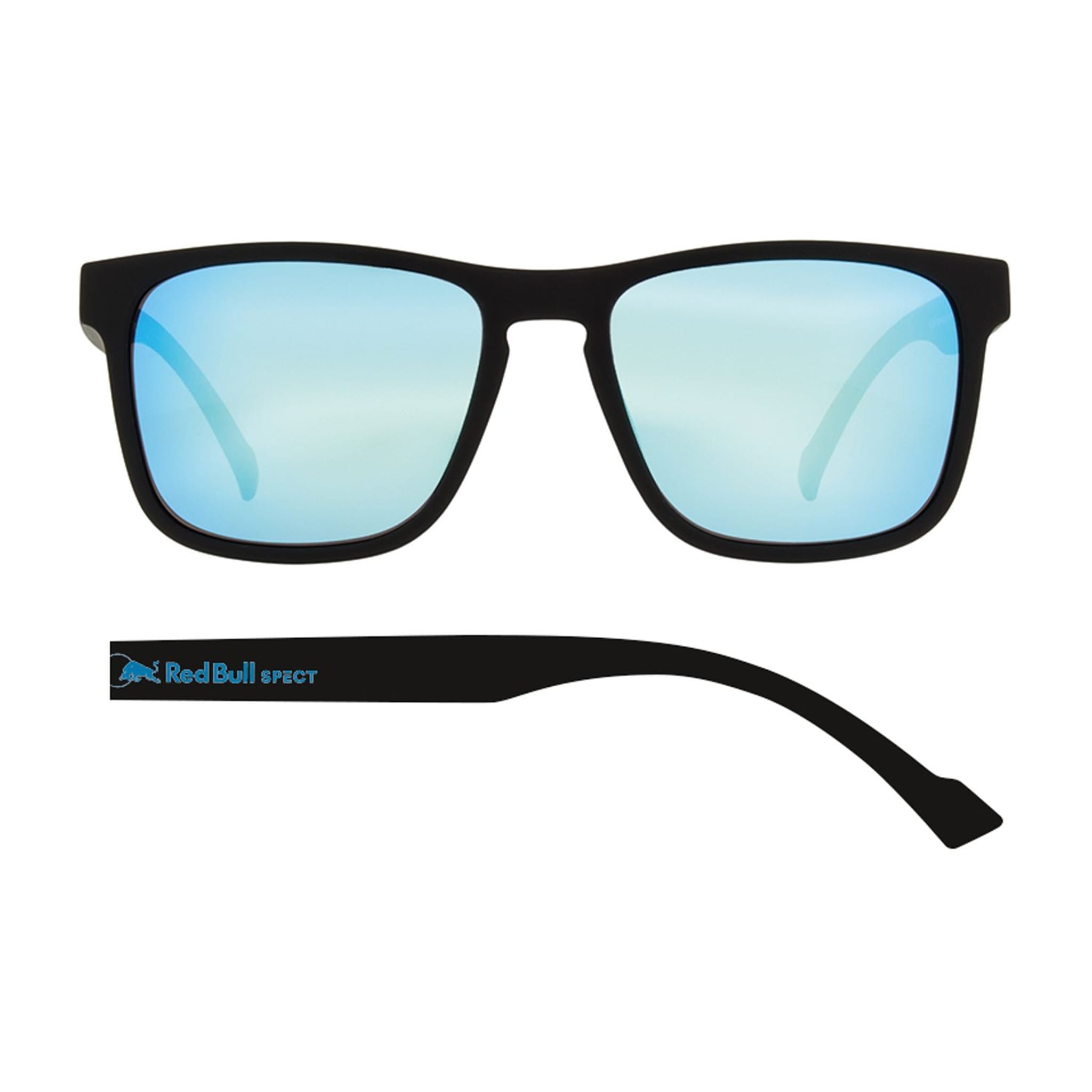 RedBull Spect Eyewear LEAP Schwarz/Smoke Ice Blue Mirror