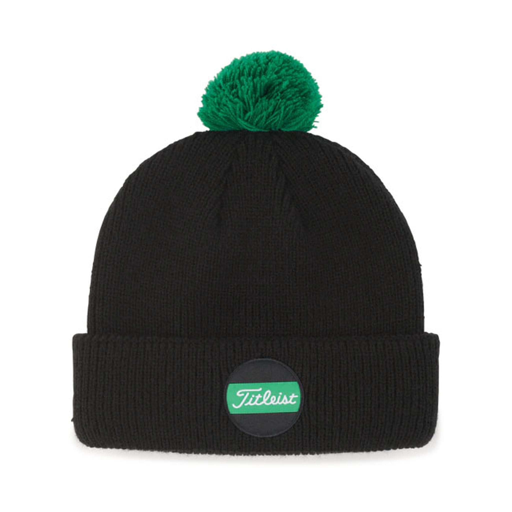 Titleist Pom Pom Haube "Shamrock" Schwarz/Grün