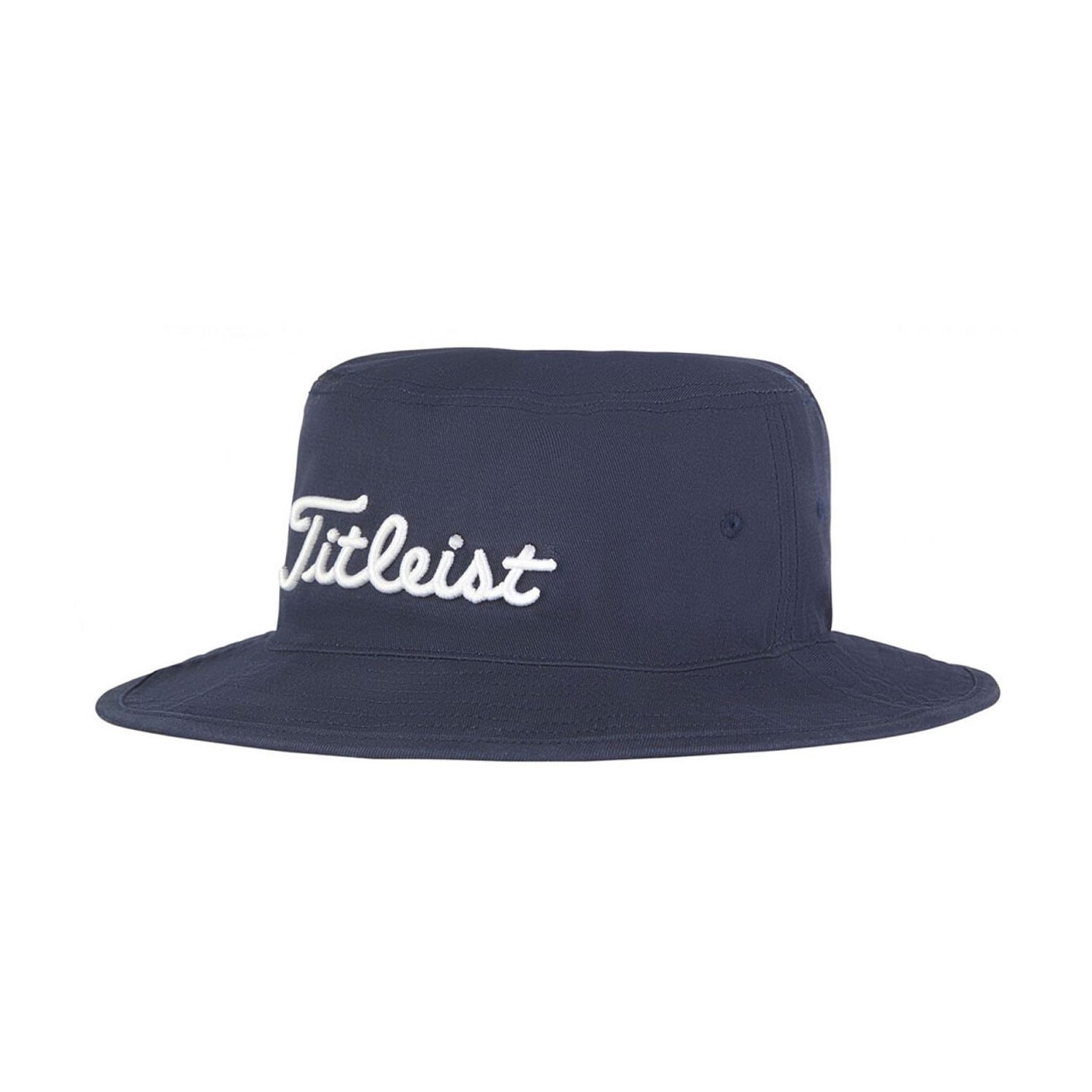 Titleist Hut Nantucket Cotton Stripe Bucket Adjustable Weiß Herren
