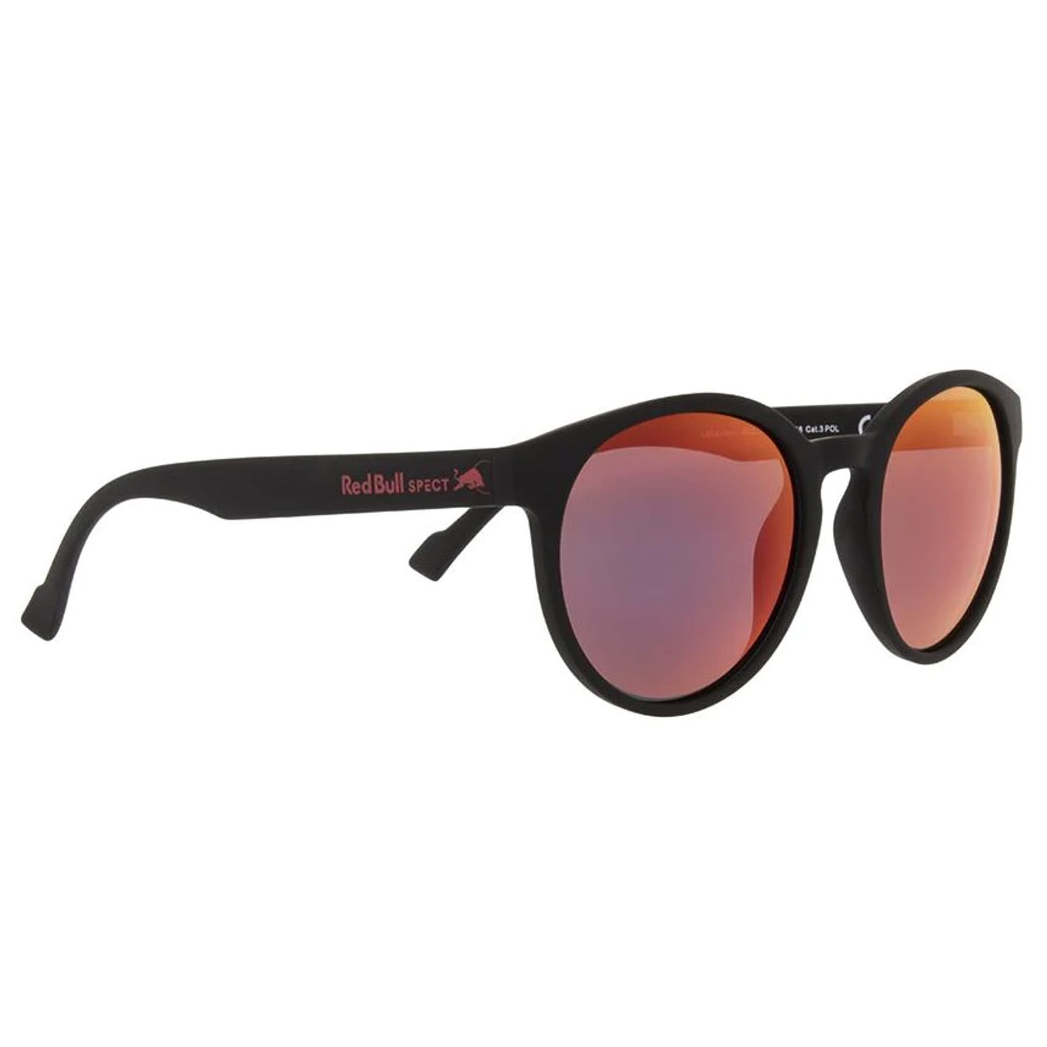 RedBull Spect Eyewear Lace Black/Smoke Red Mirror