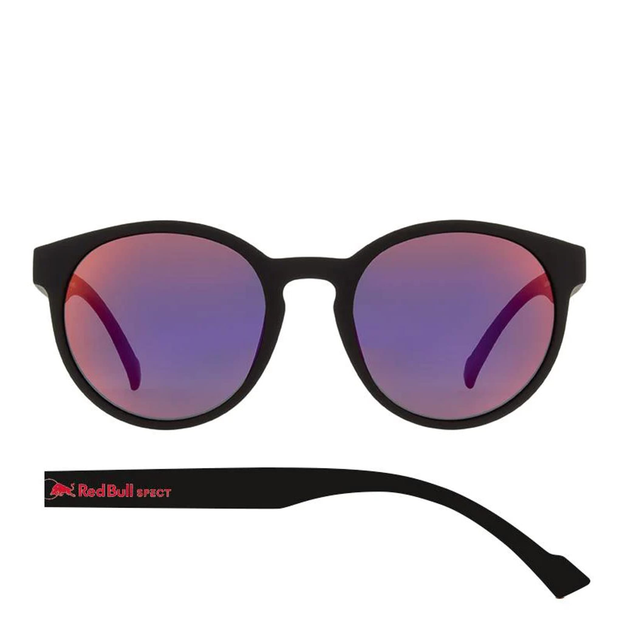 RedBull Spect Eyewear Lace Black/Smoke Red Mirror