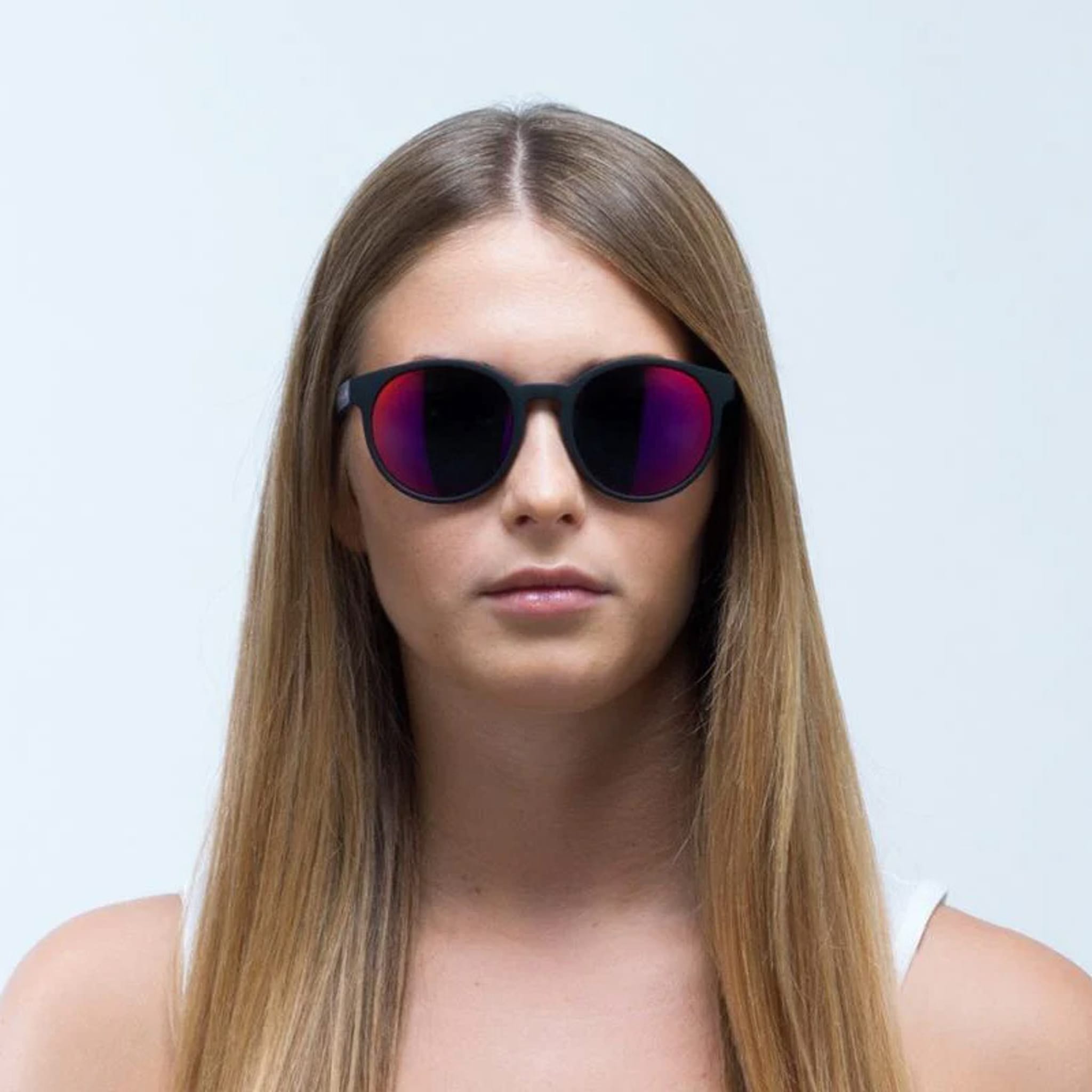 RedBull Spect Eyewear Lace Black/Smoke Red Mirror