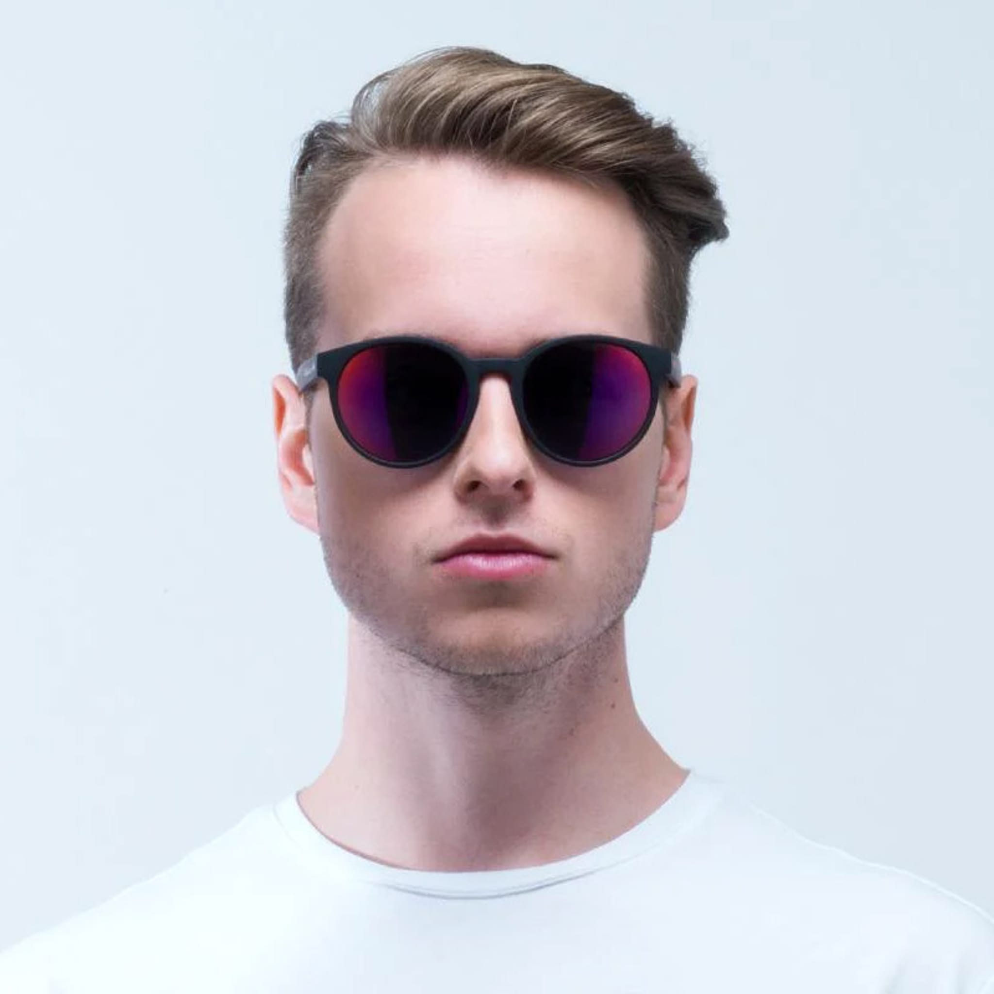 RedBull Spect Eyewear Lace Black/Smoke Red Mirror