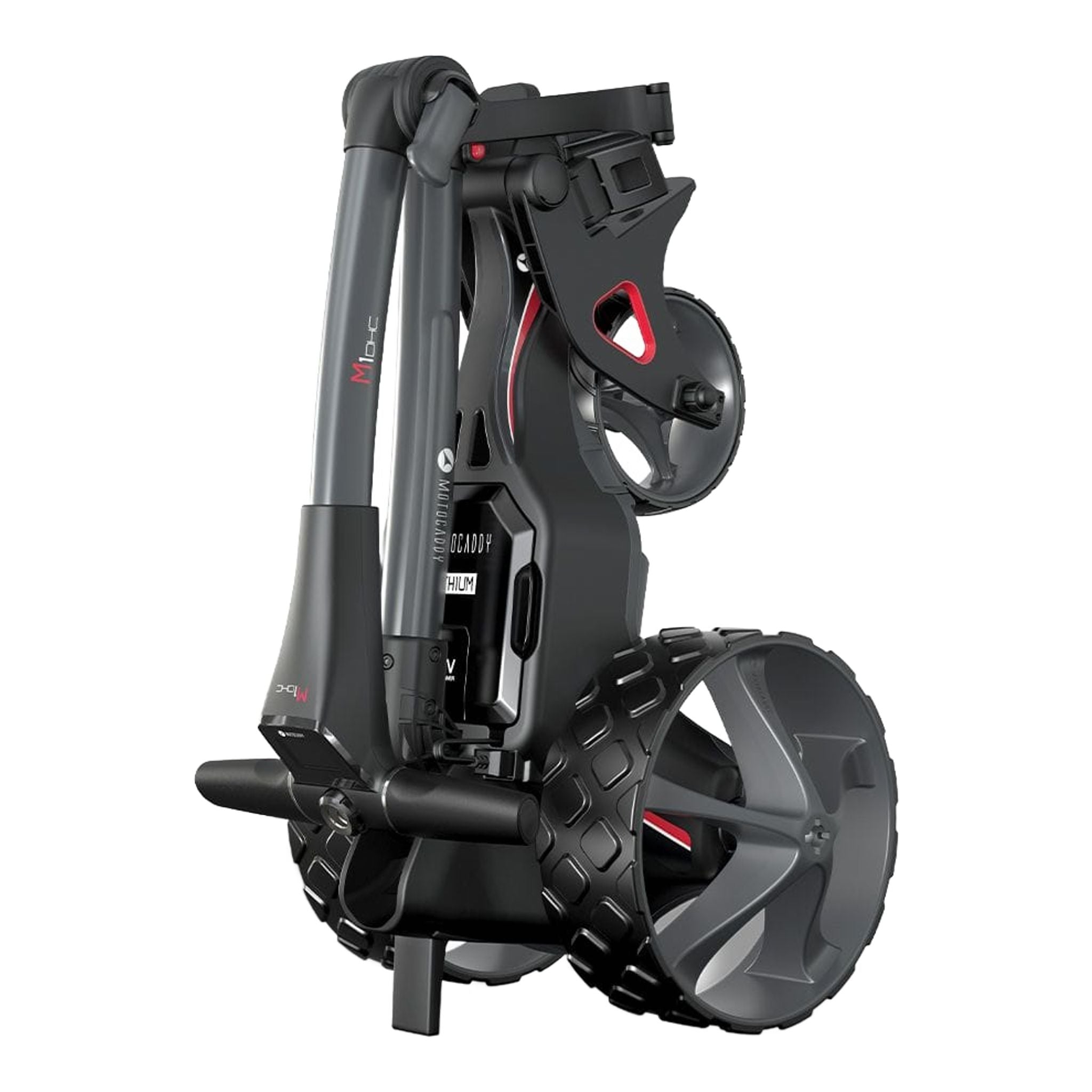 Motocaddy M1 DHC Ultra Akku (27 Loch) Graphitgrau