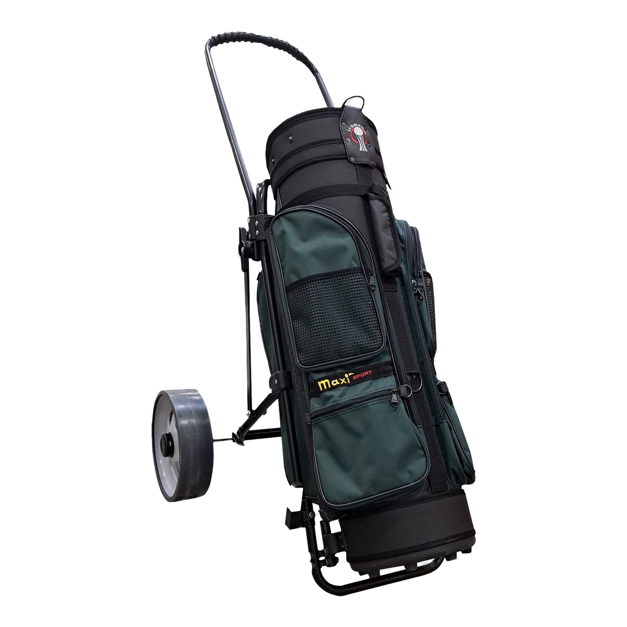 Compact Golf Maxi Sport Golfbag mit Trolleyrädern