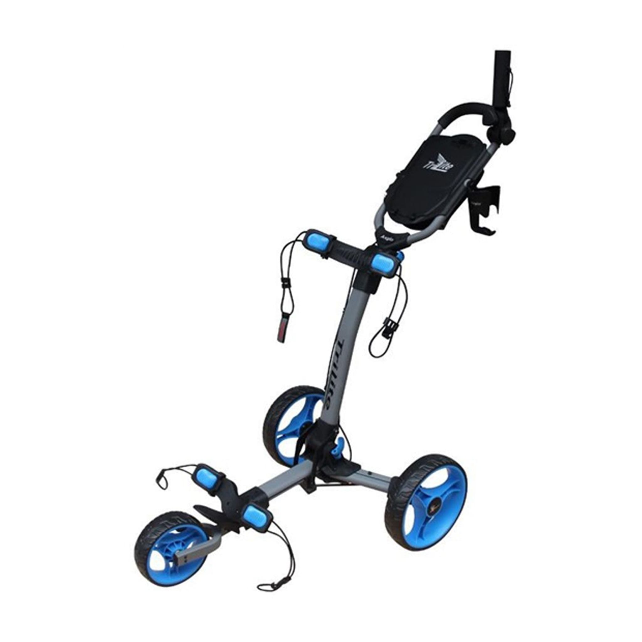 Axglo Trilite Cart Grau/Blau (inkl. Schirm- & Getränkeha